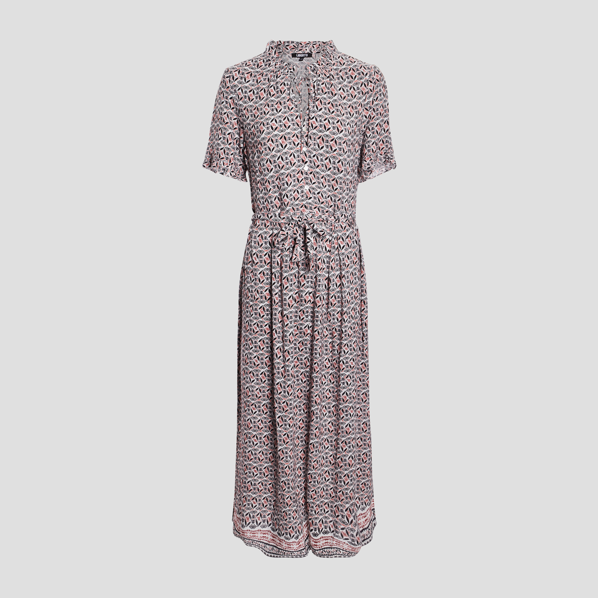 Robe longue Liberto ecru femme