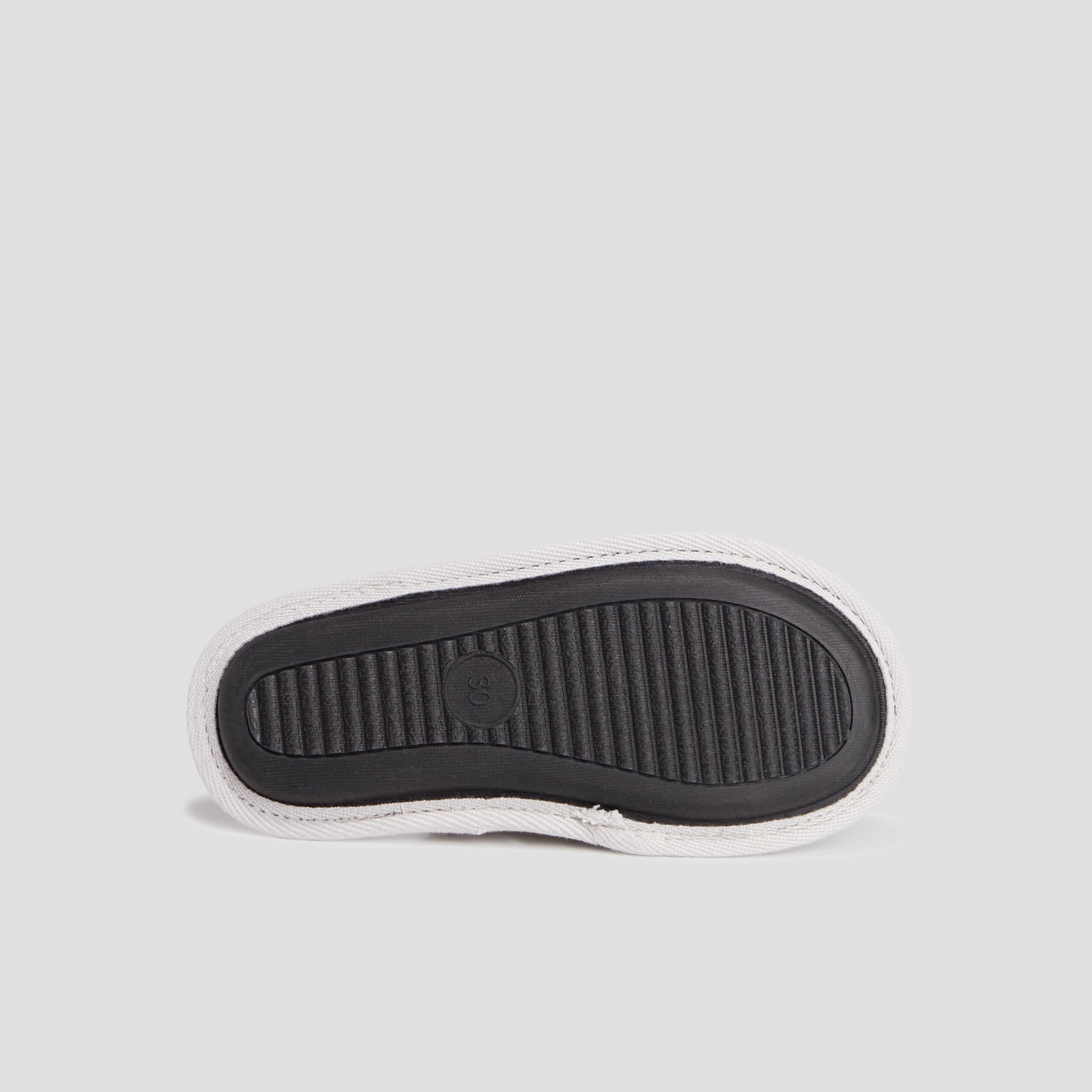 Chaussons mules gris gar&ccedil;on