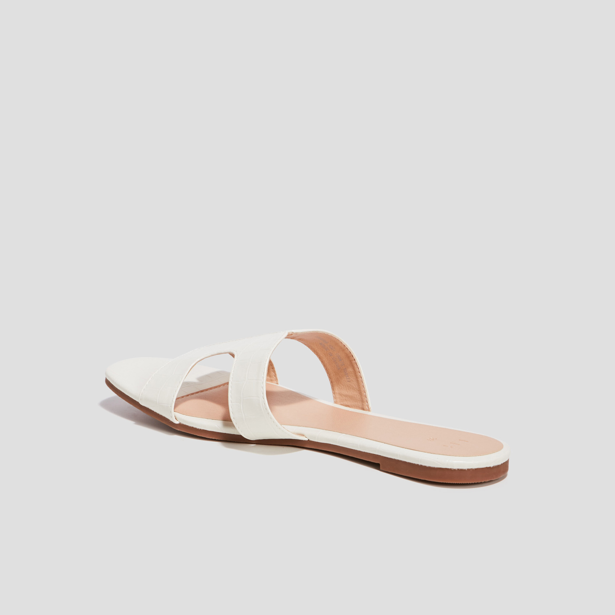 mules a bouts carres blanc femme Mules à bouts carrés blanc femme