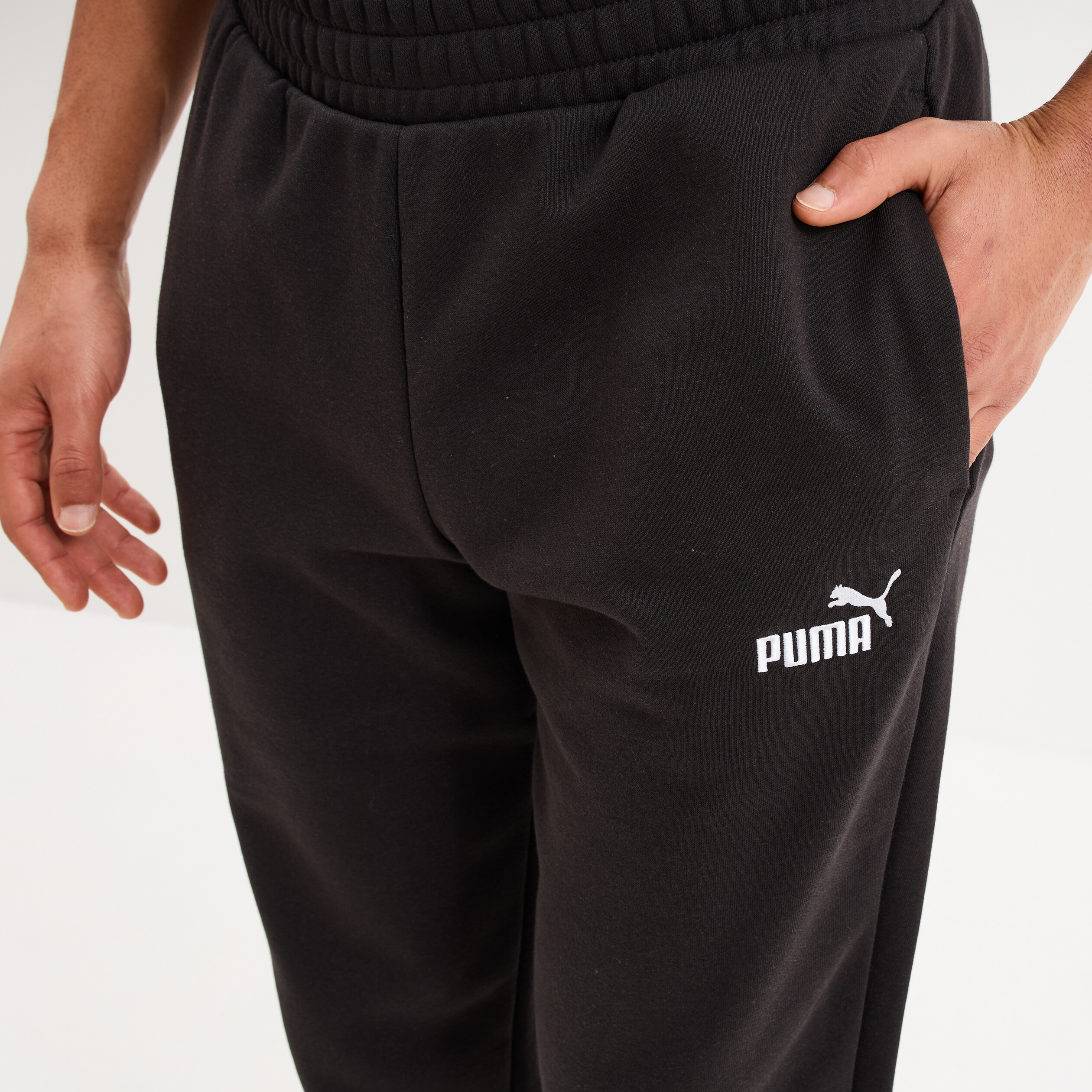 Pantalon de jogging droit Puma noir homme
