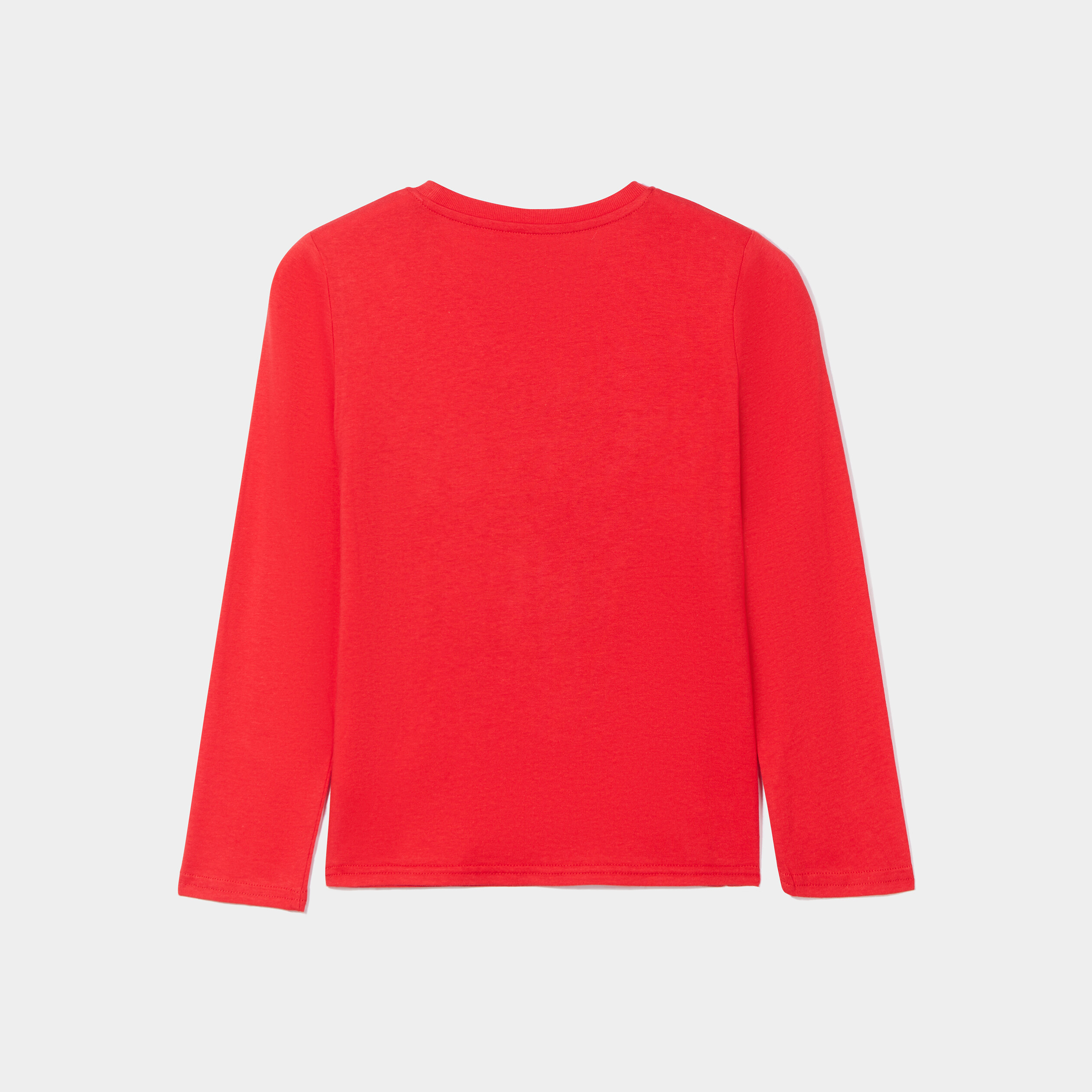 T-shirt Halloween phosphorescent coton orange gar&ccedil;on