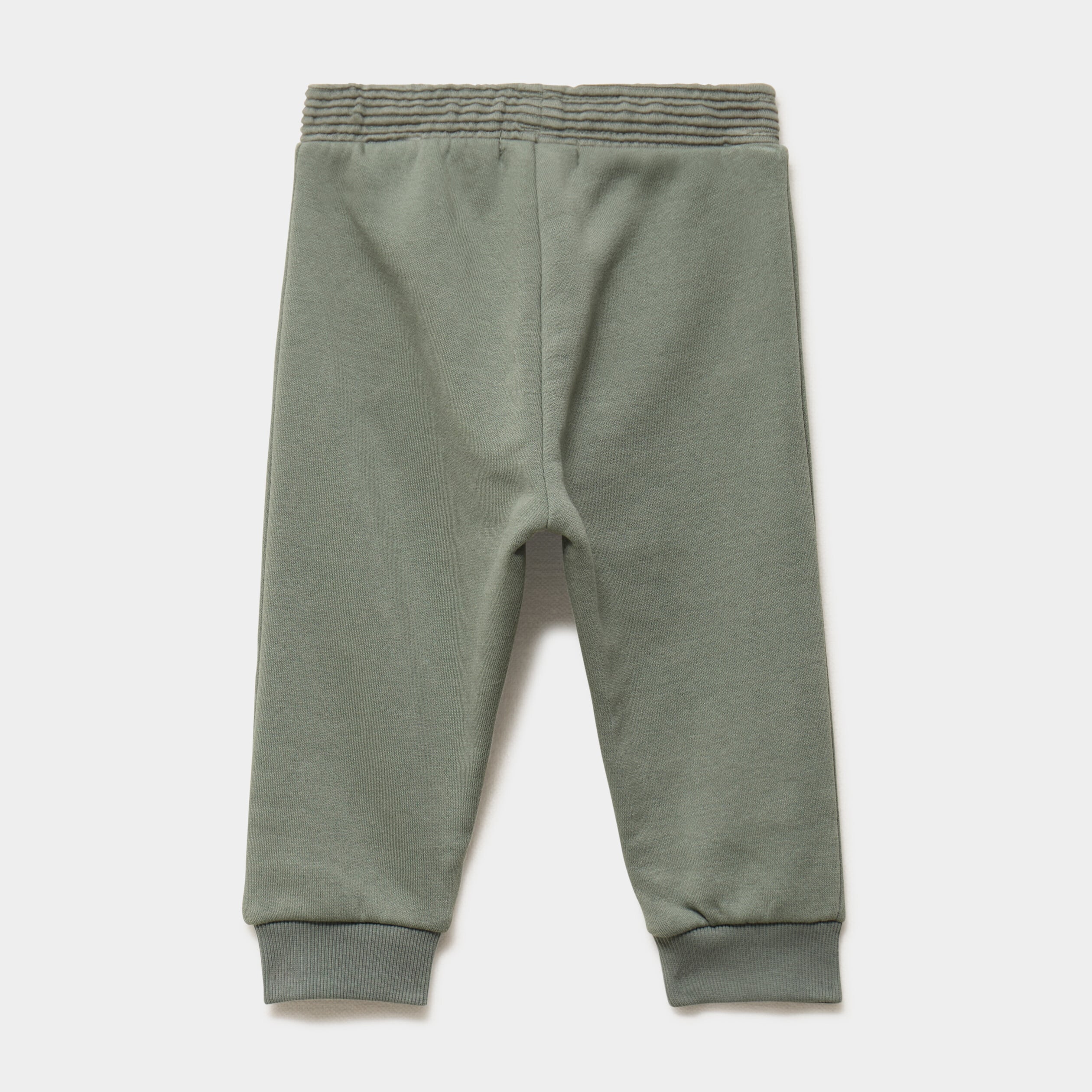 Pantalon de jogging molletonn&eacute; vert kaki b&eacute;b&eacute; gar&ccedil;on