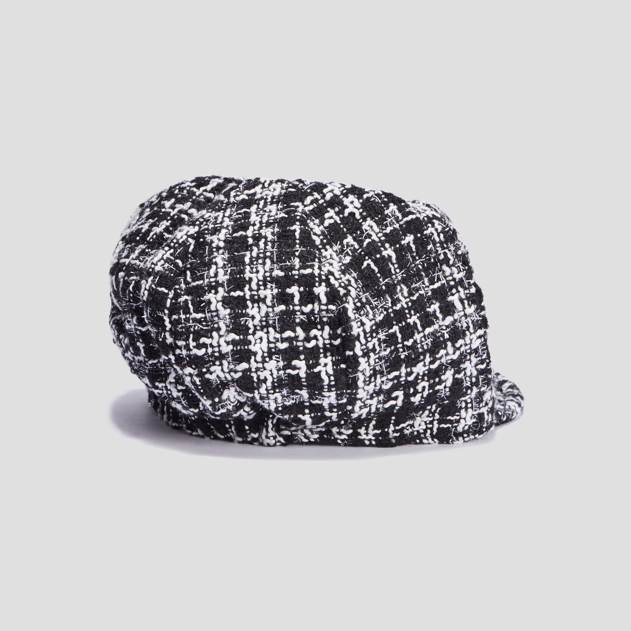 Casquette gavroche noir femme
