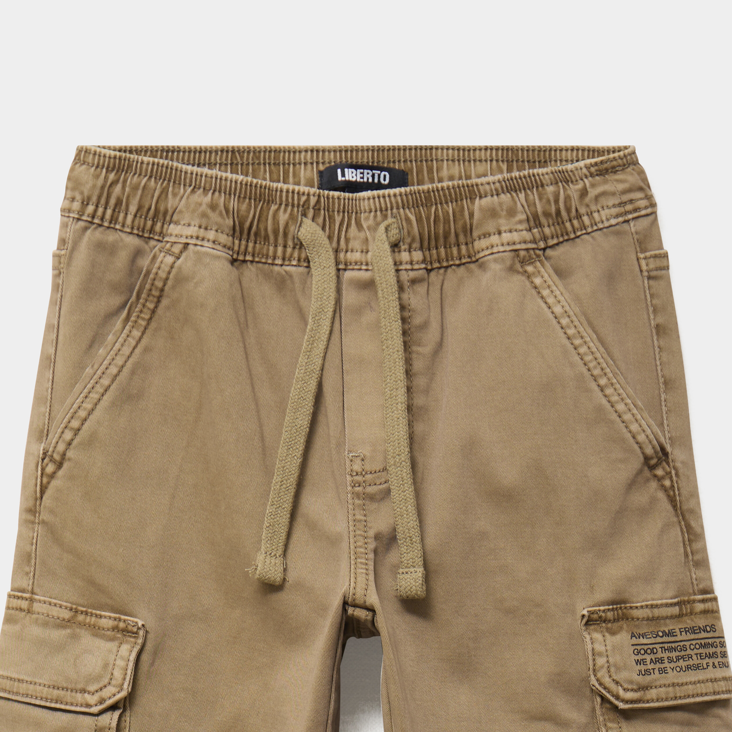 Pantalon jogger vert gar&ccedil;on