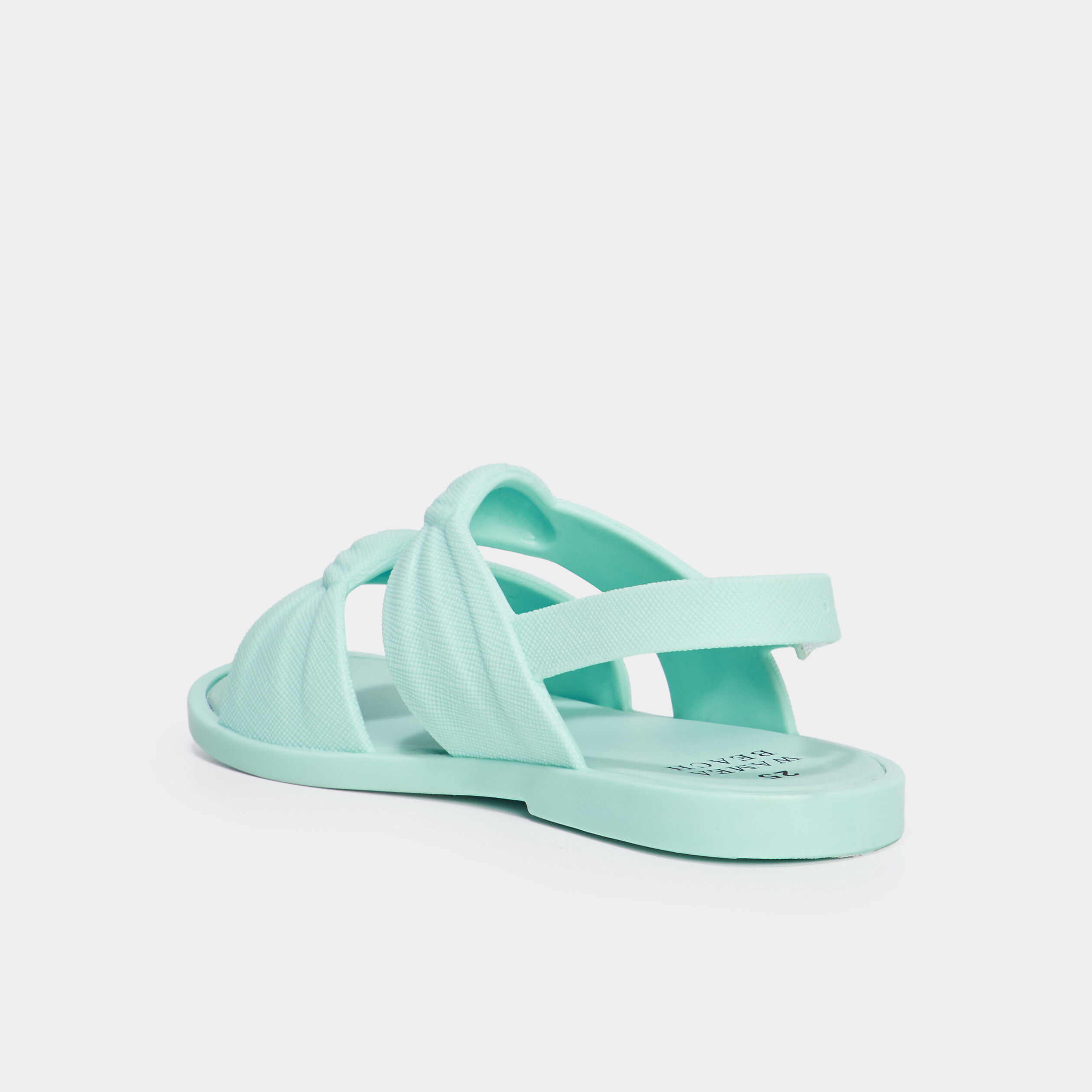 Sandales de plage noeuds Wamea Beach bleu fille