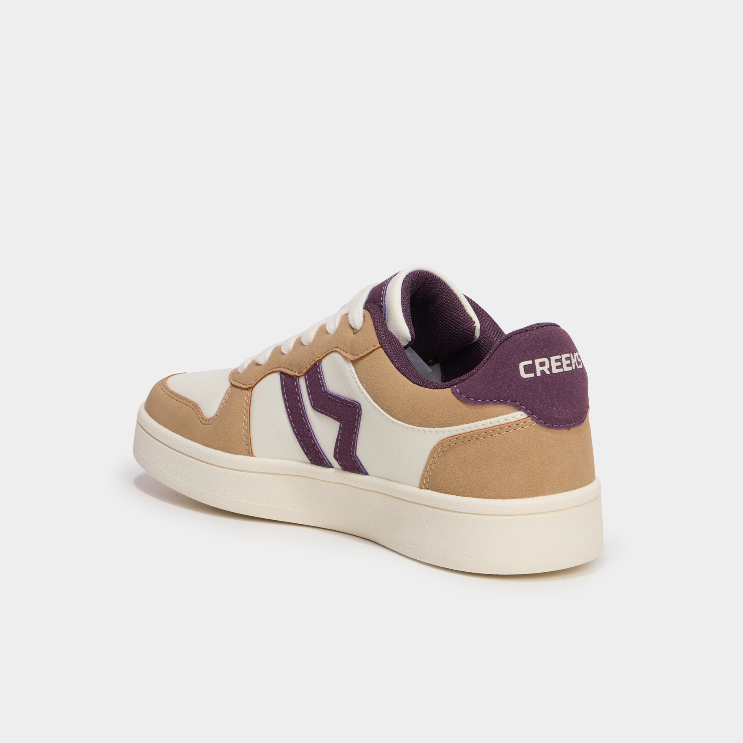 Baskets &agrave; lacets sable femme