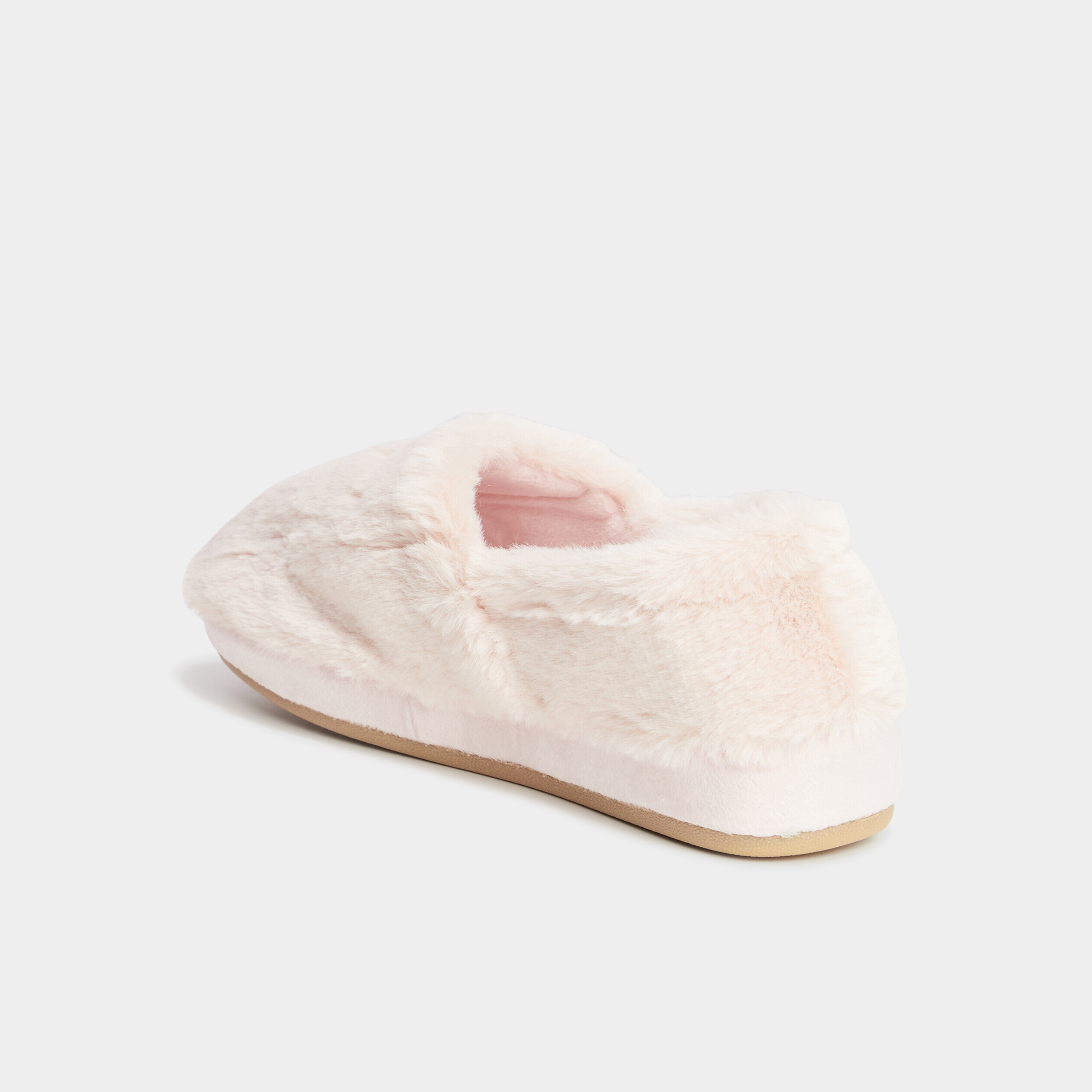 chaussons cuir rose et chocolat