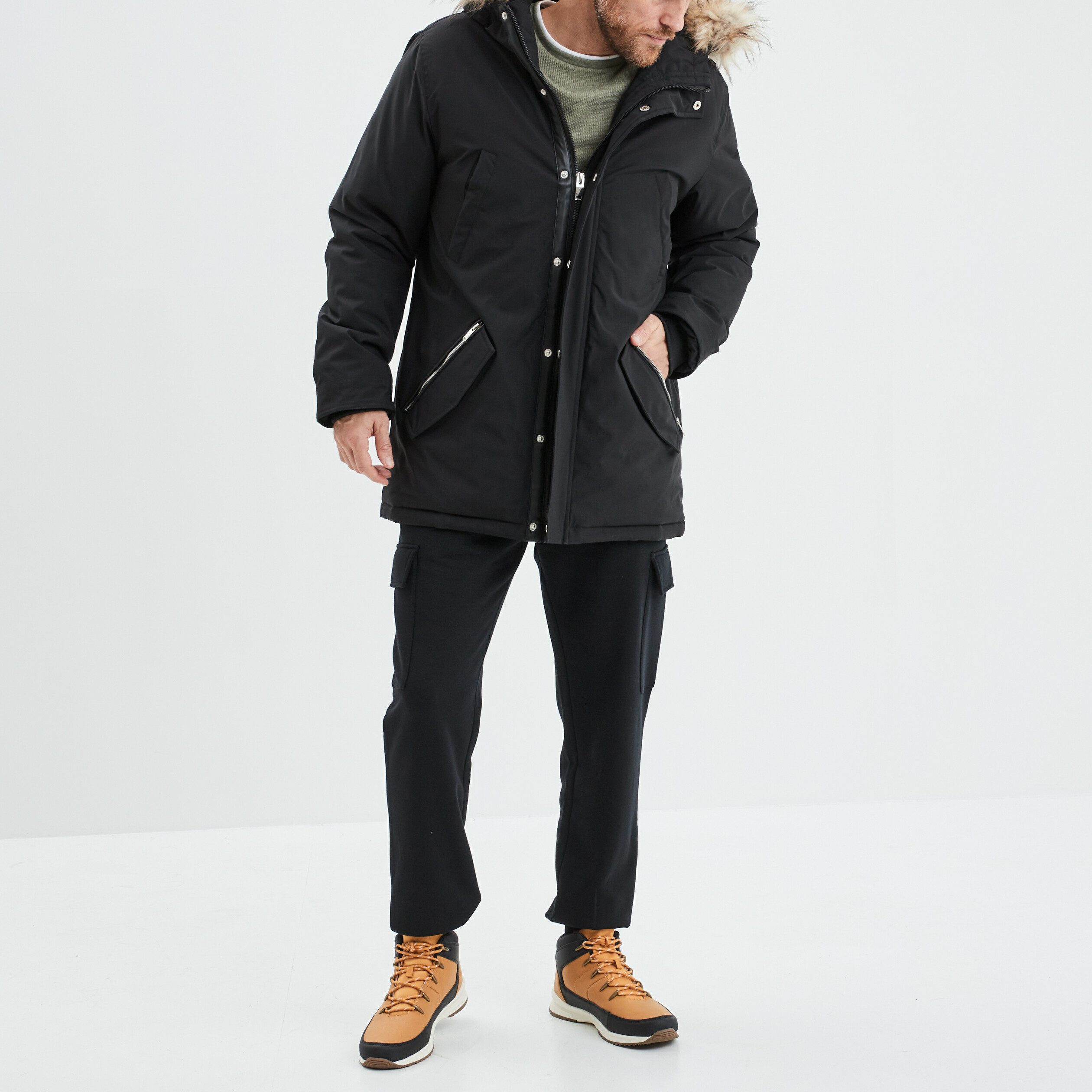 Parka homme la halle hotsell
