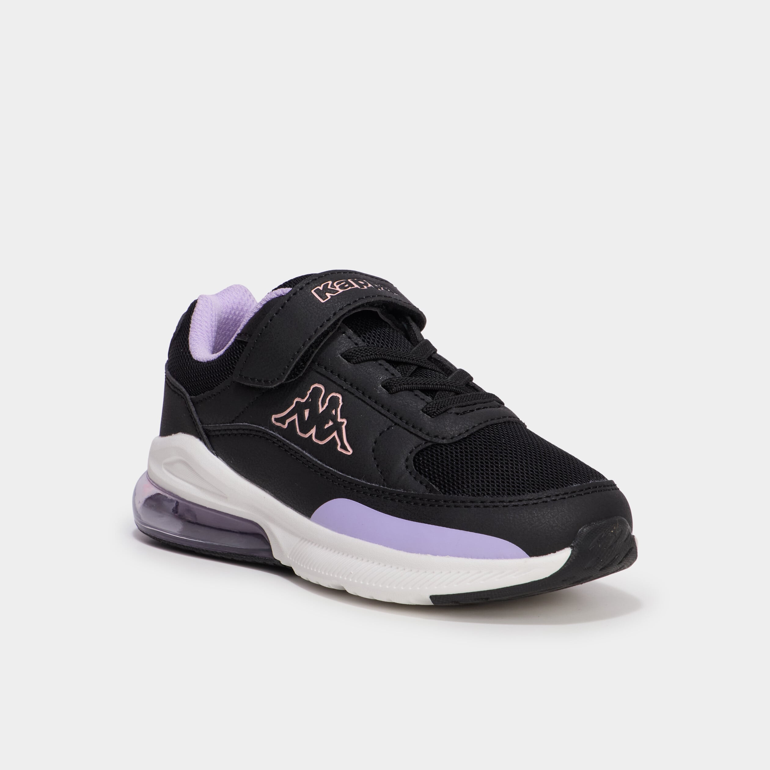 Baskets running &agrave; scratchs Kappa multicolore fille