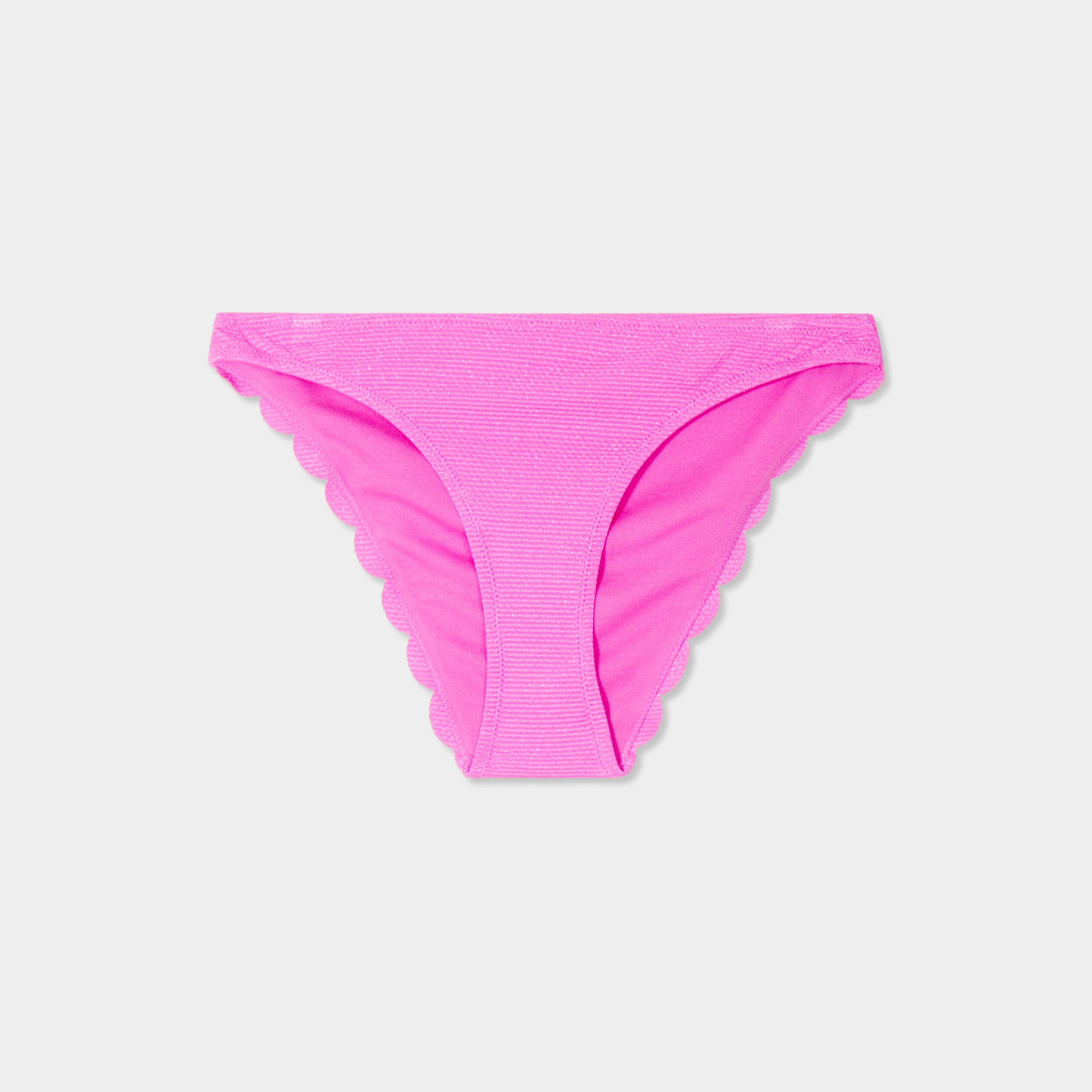 Bas de maillot de bain rose fushia femme