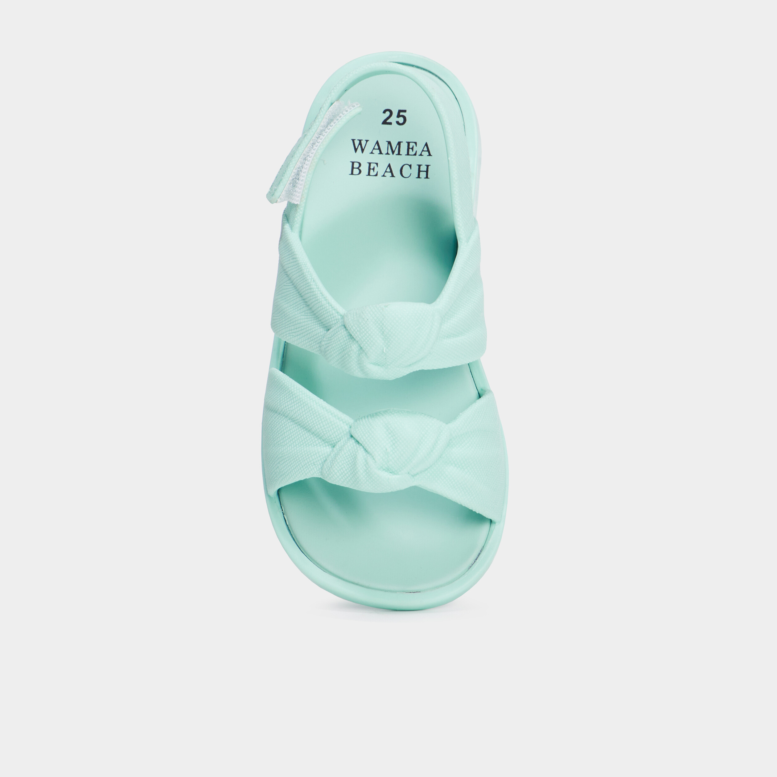 Sandales de plage noeuds Wamea Beach bleu fille