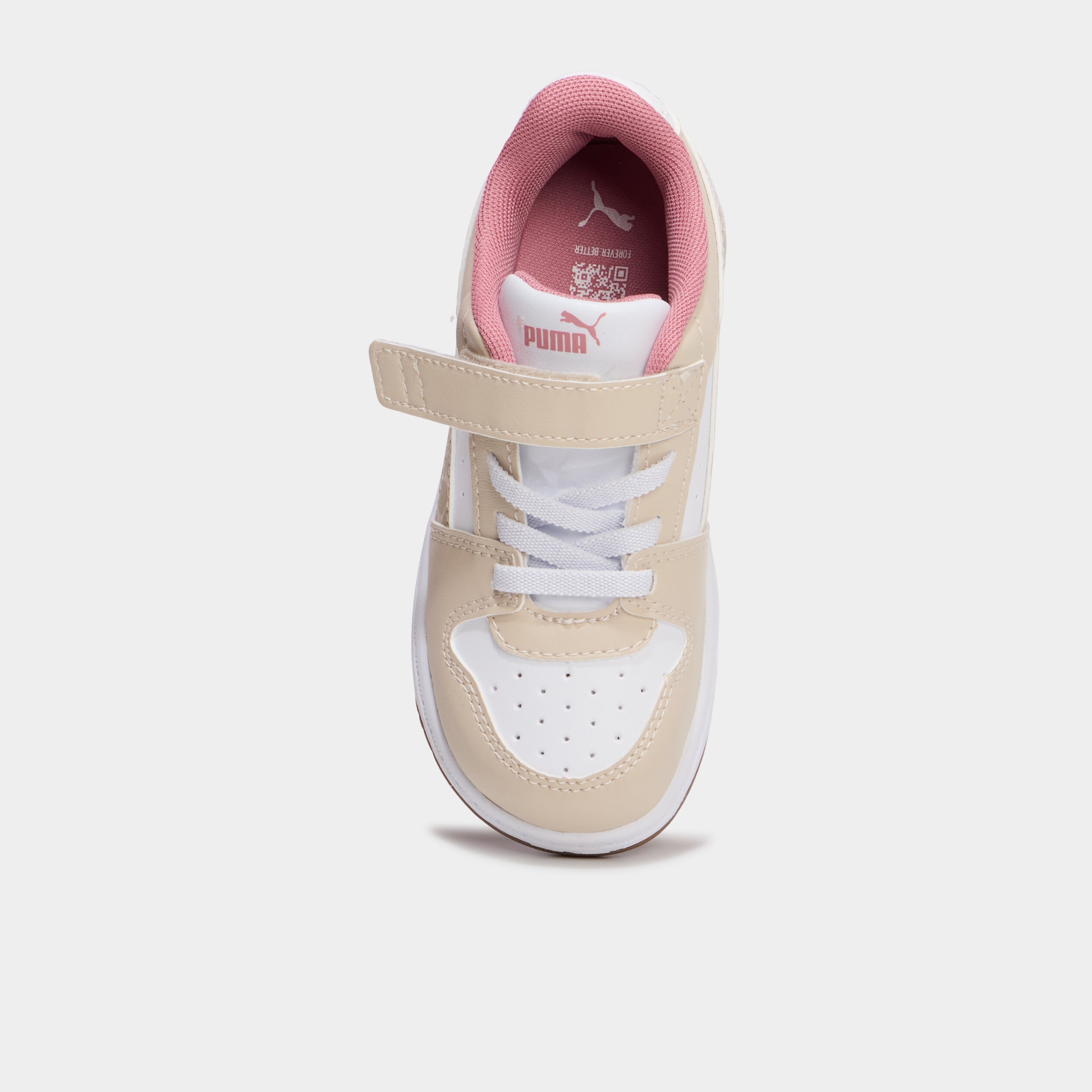 Baskets &agrave; scratchs Puma Rebound Slam sable fille
