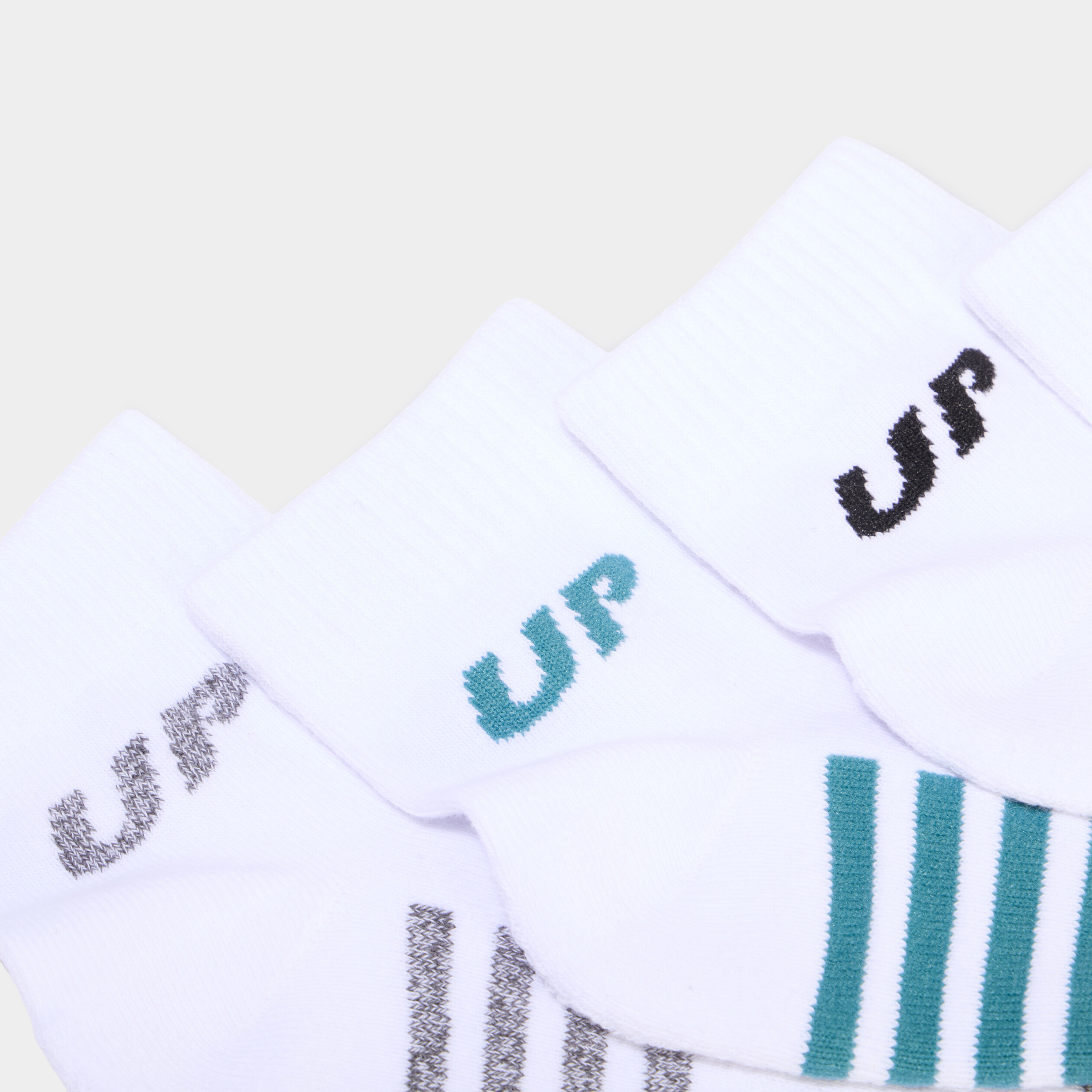Lot 5 paires socquettes blanc homme