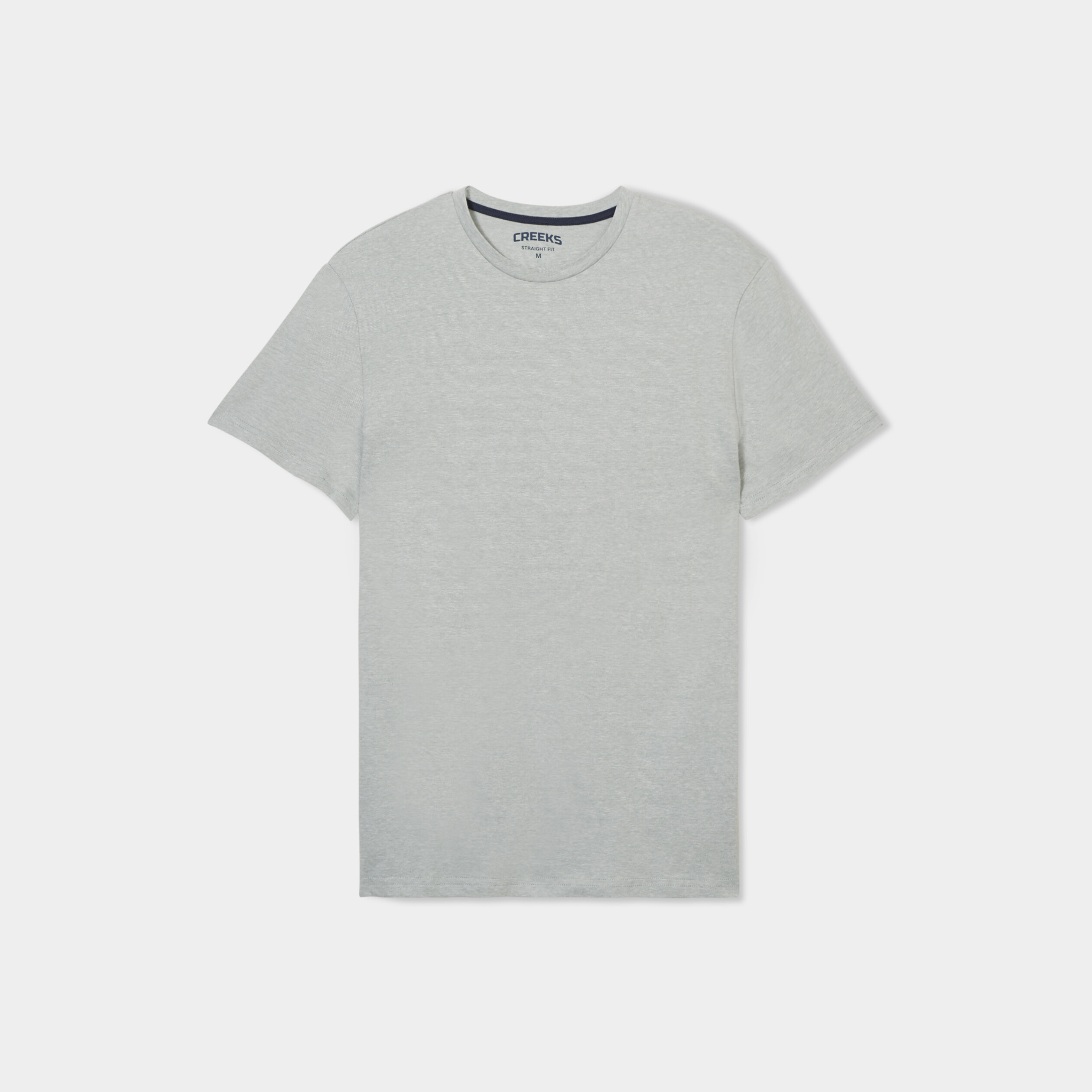 t shirt col rond manches courtes creeks vert clair homme T-shirt col rond manches courtes Creeks vert clair homme
