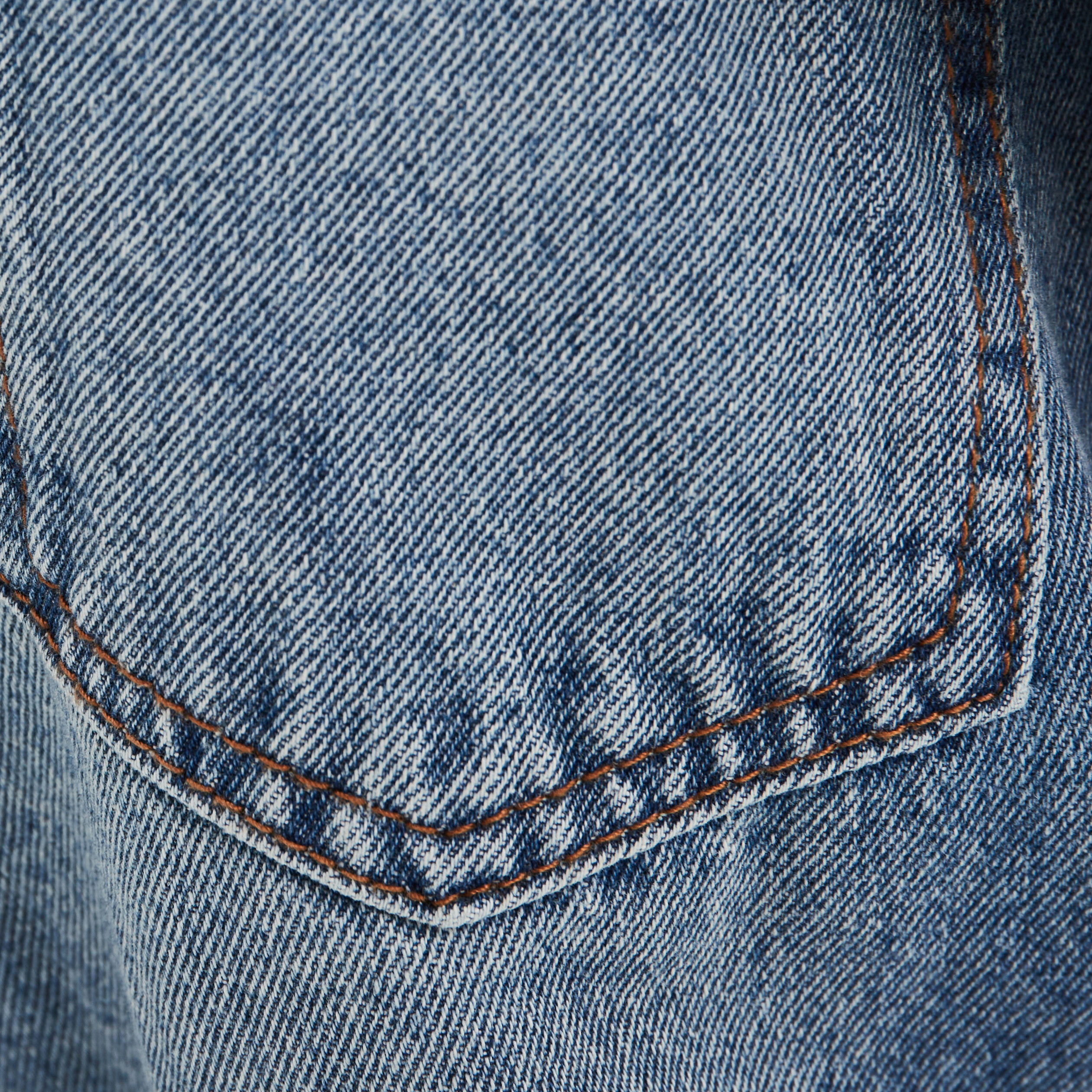 jeans regular patchs coton creeks denim double stone garcon Jeans regular patchs coton Creeks denim double stone garçon