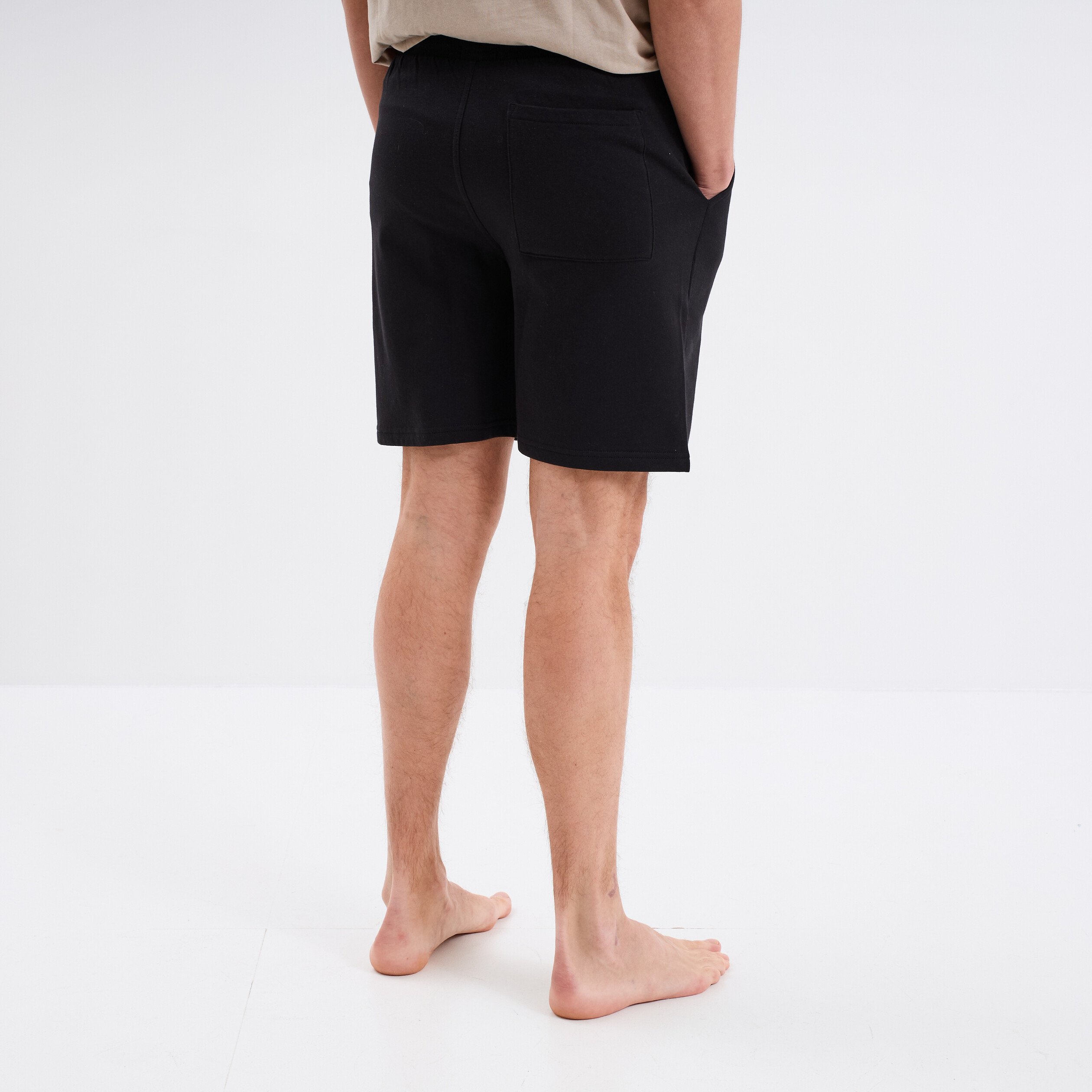 short de pyjama noir homme Short de pyjama noir homme