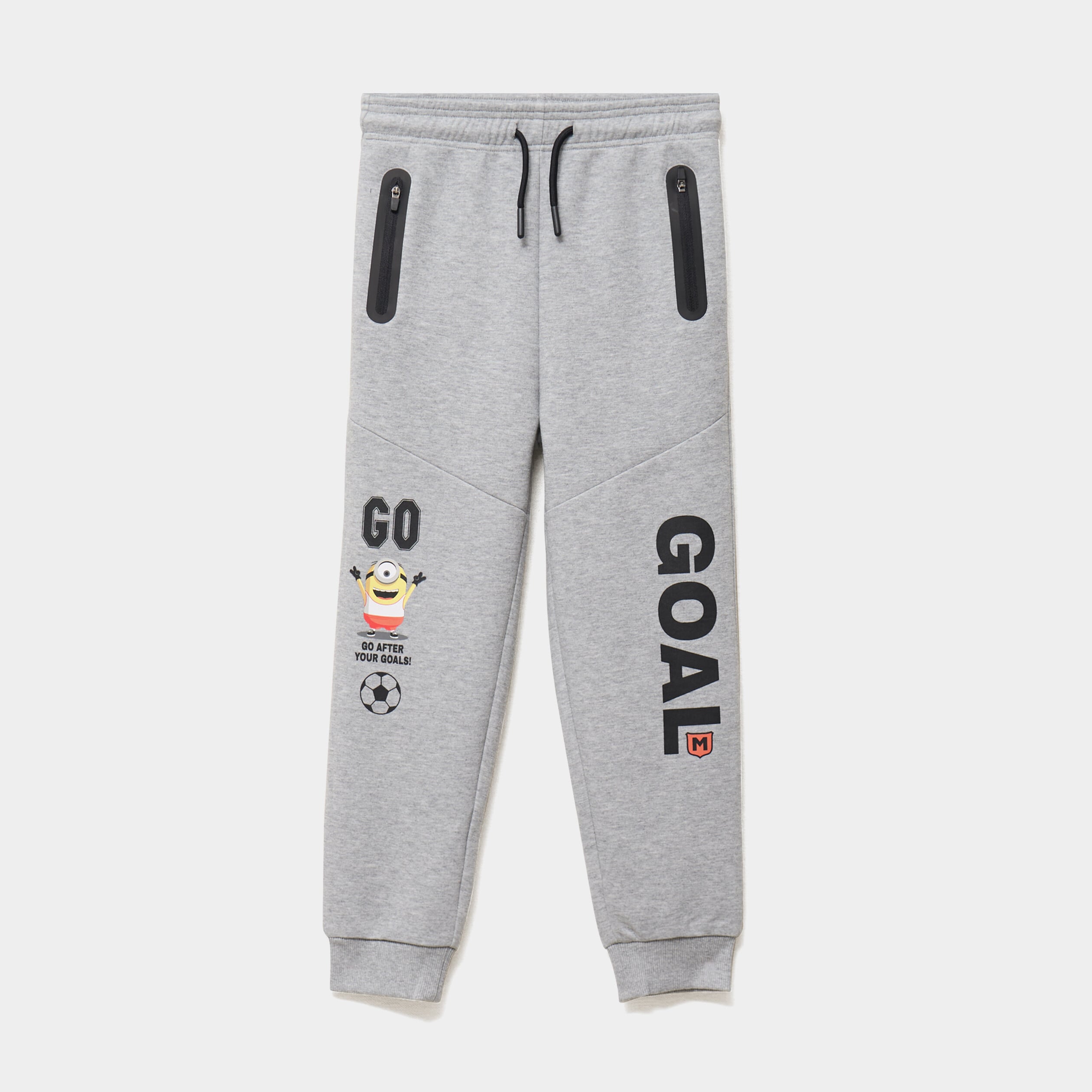 Pantalon de jogging regular molleton gris gar&ccedil;on