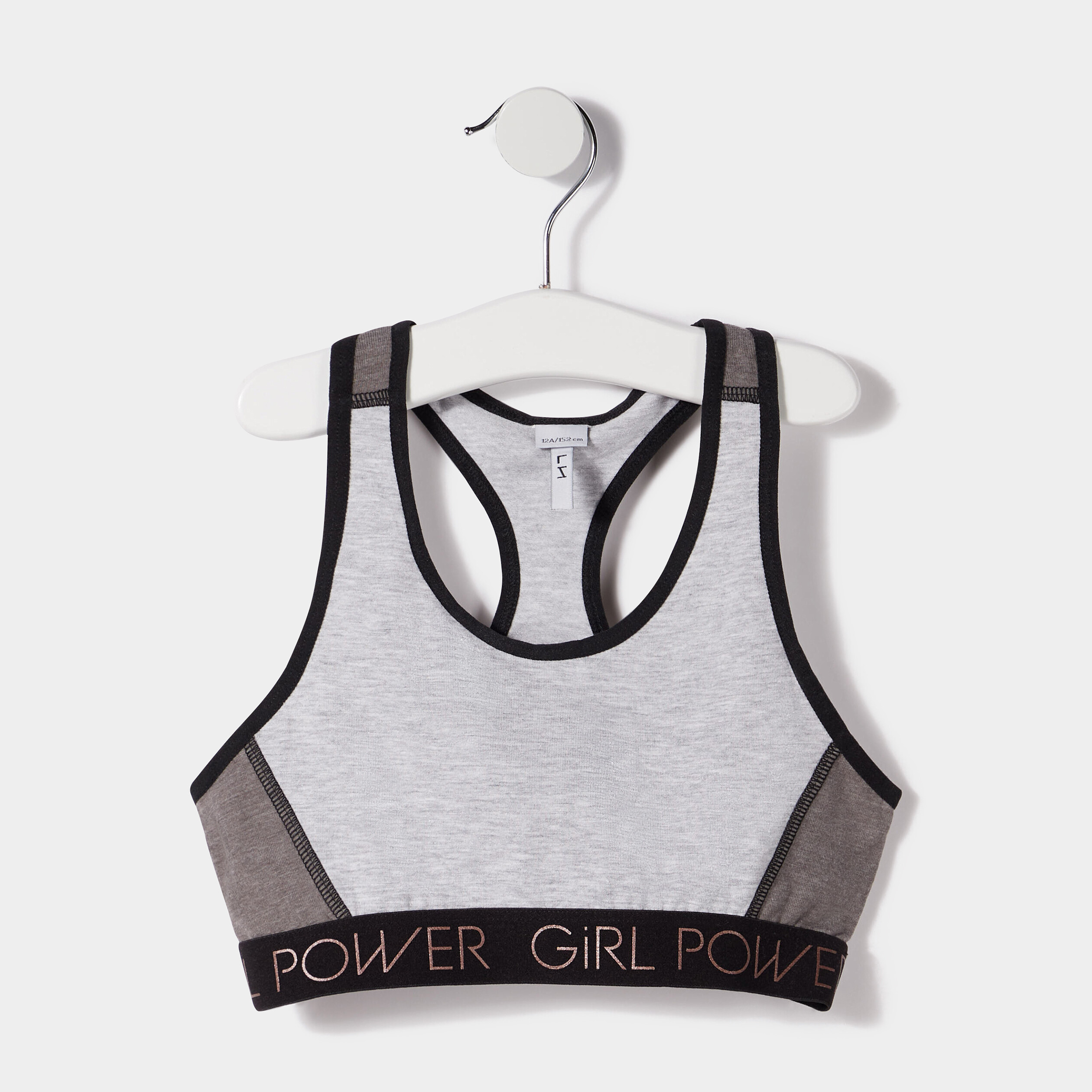 brassiere gris fonce fille Brassière gris foncé fille