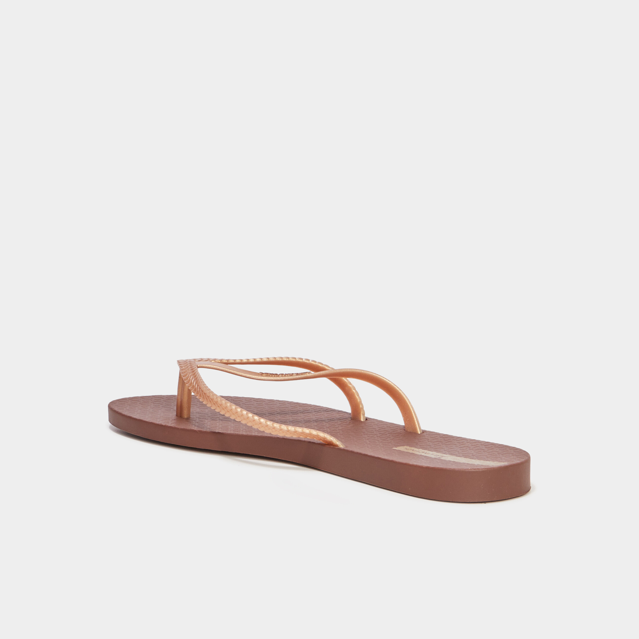 Sandales / Tongs à Enfiler Born Marron Clair - Taille 8 Femme, Petit Talon, Style Décontracté