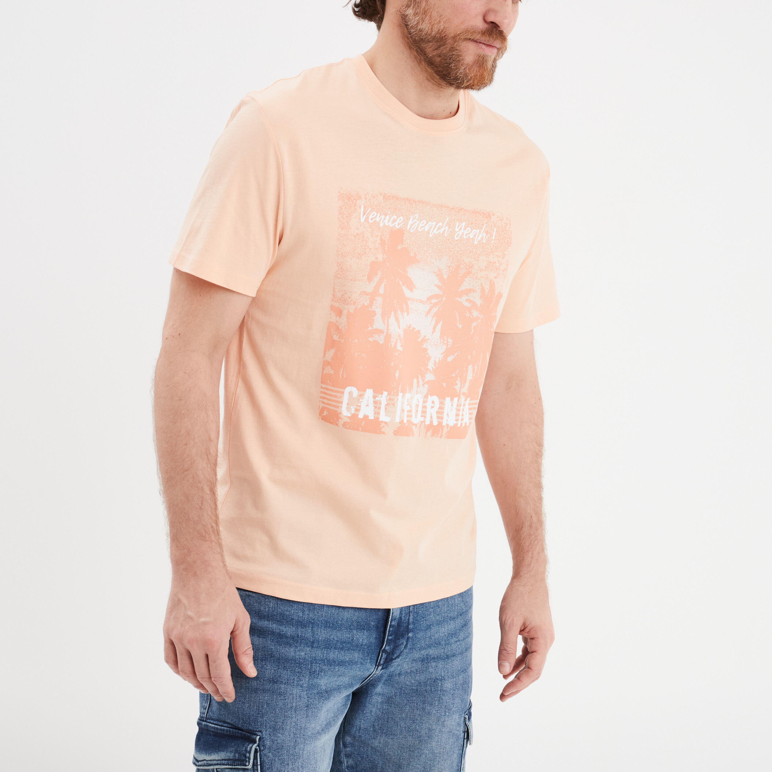 T-shirt Creeks Manches Courtes Bleu - Taille 10 Ans (140) - Occasion Bon état