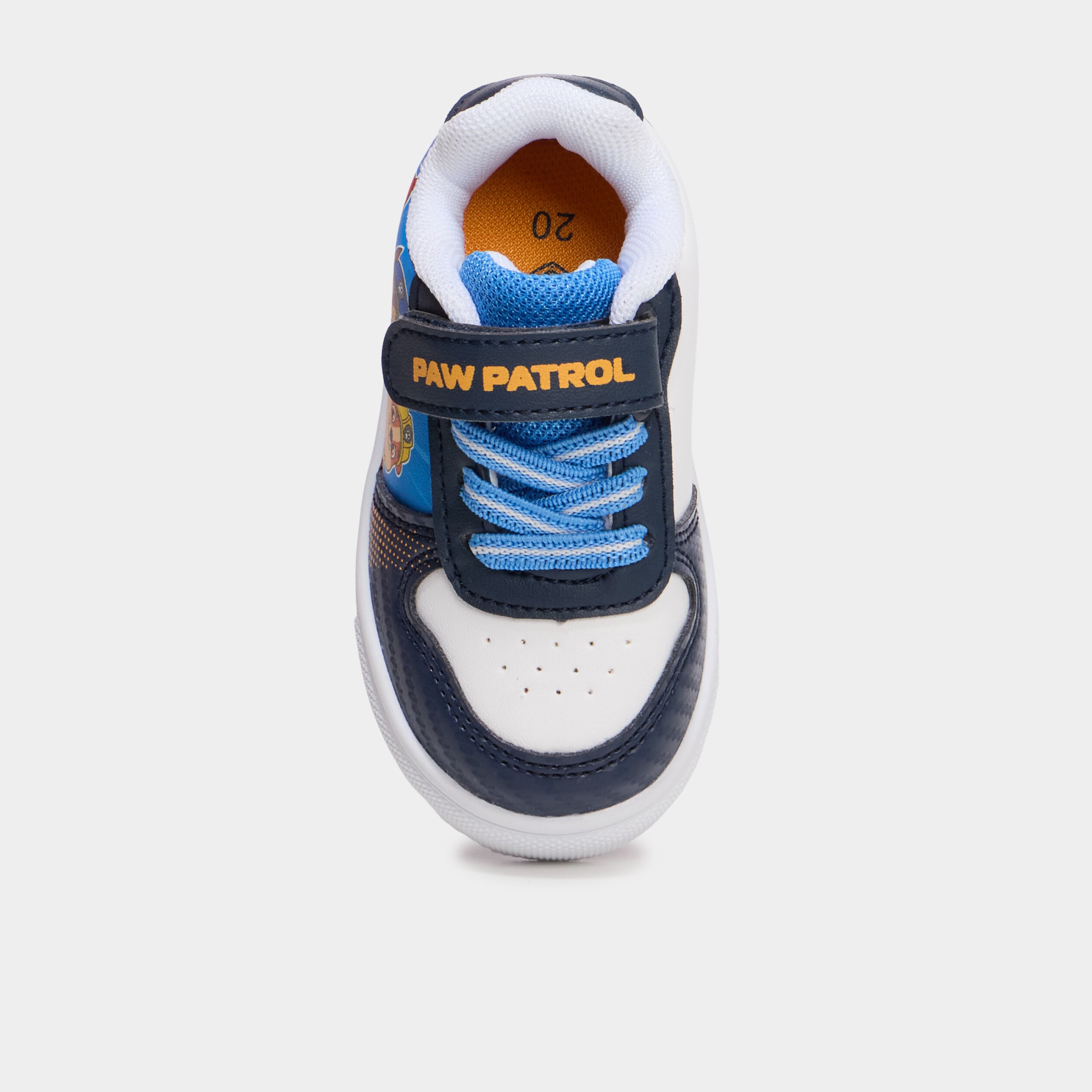 Baskets &agrave; lacets Pat Patrouille bleu b&eacute;b&eacute; gar&ccedil;on