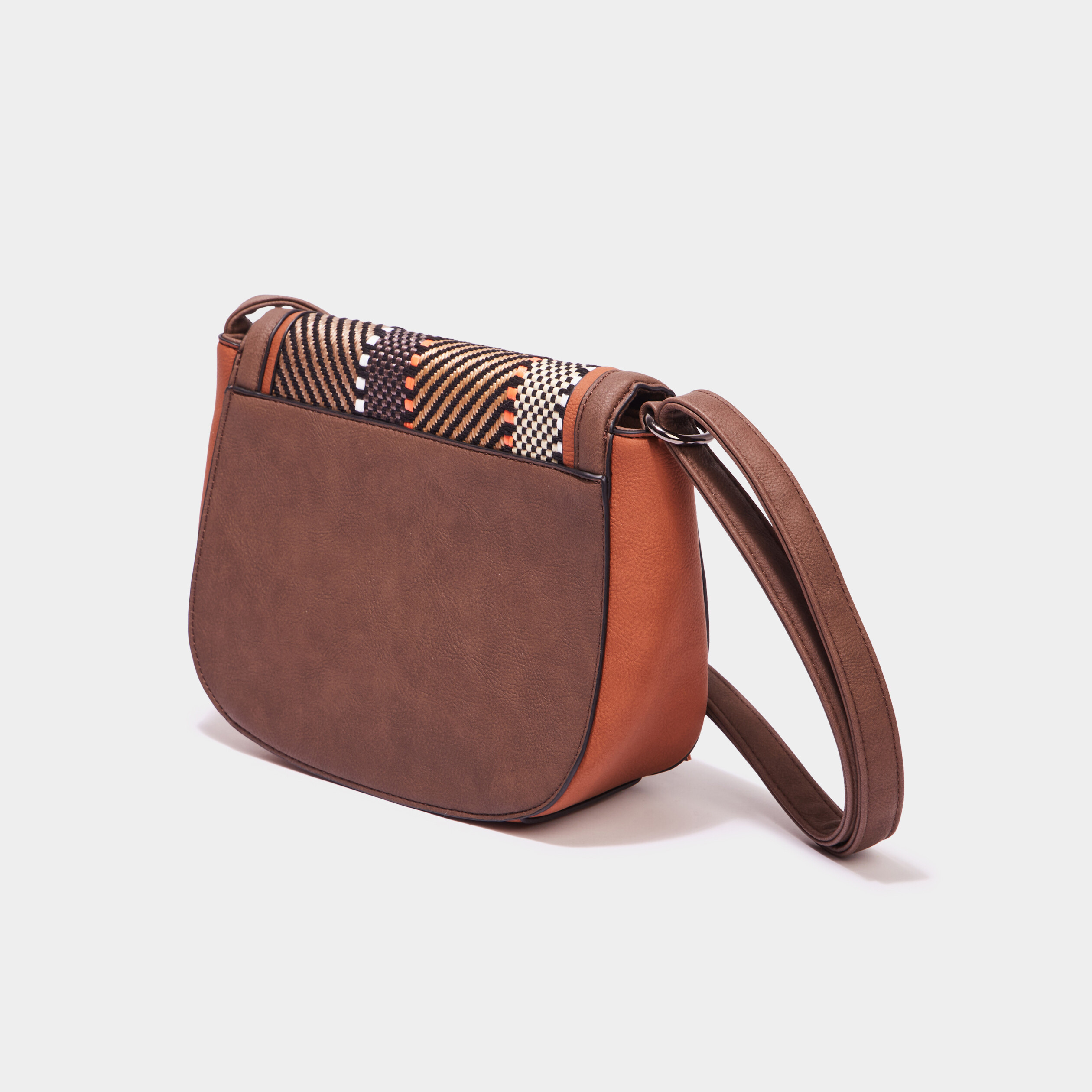 sac besace arrondi marron femme Sac besace arrondi marron femme