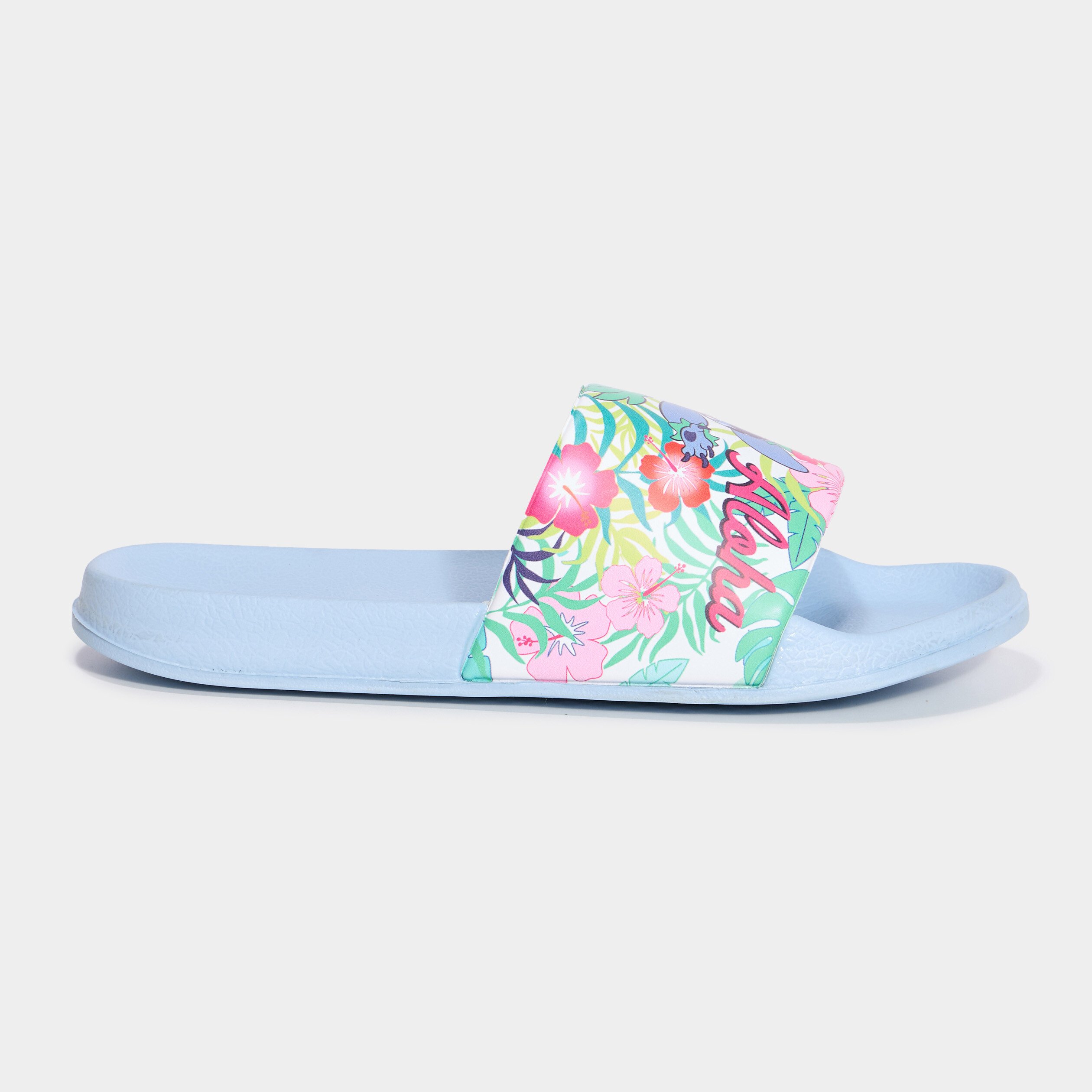mules de plage stitch bleu femme Mules de plage Stitch bleu femme