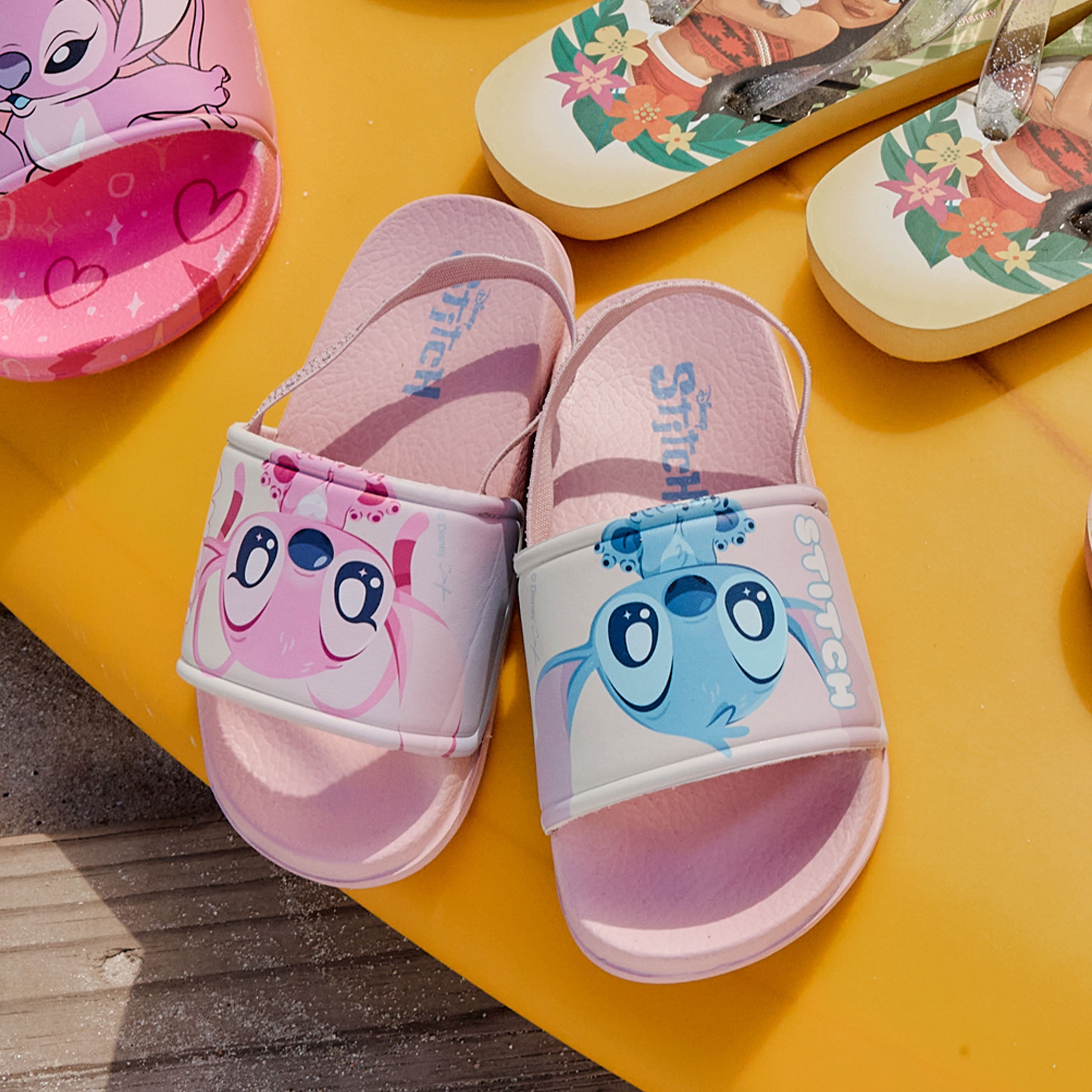 mules de plage stitch multicolore fille Mules de plage Stitch multicolore fille