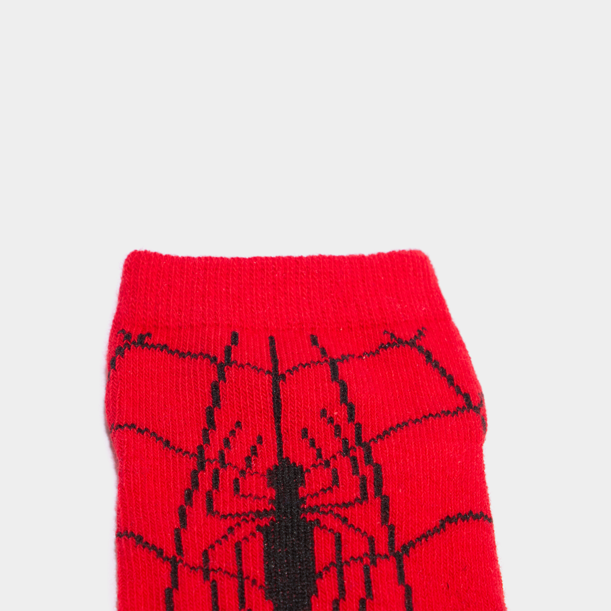 Lot 3 paires chaussettes Spider-Man rouge gar&ccedil;on