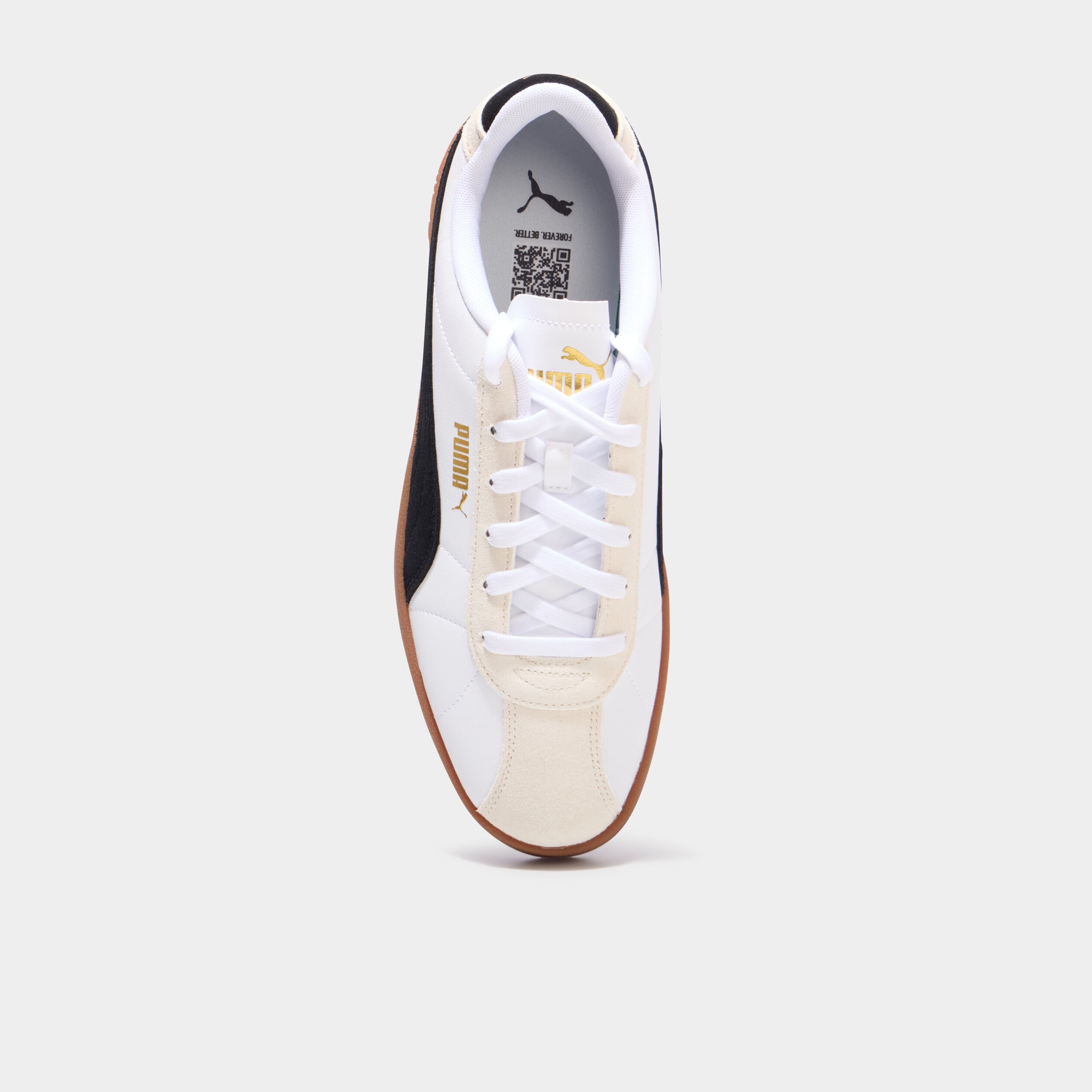 Tennis basses &agrave; lacets Puma Club noir homme