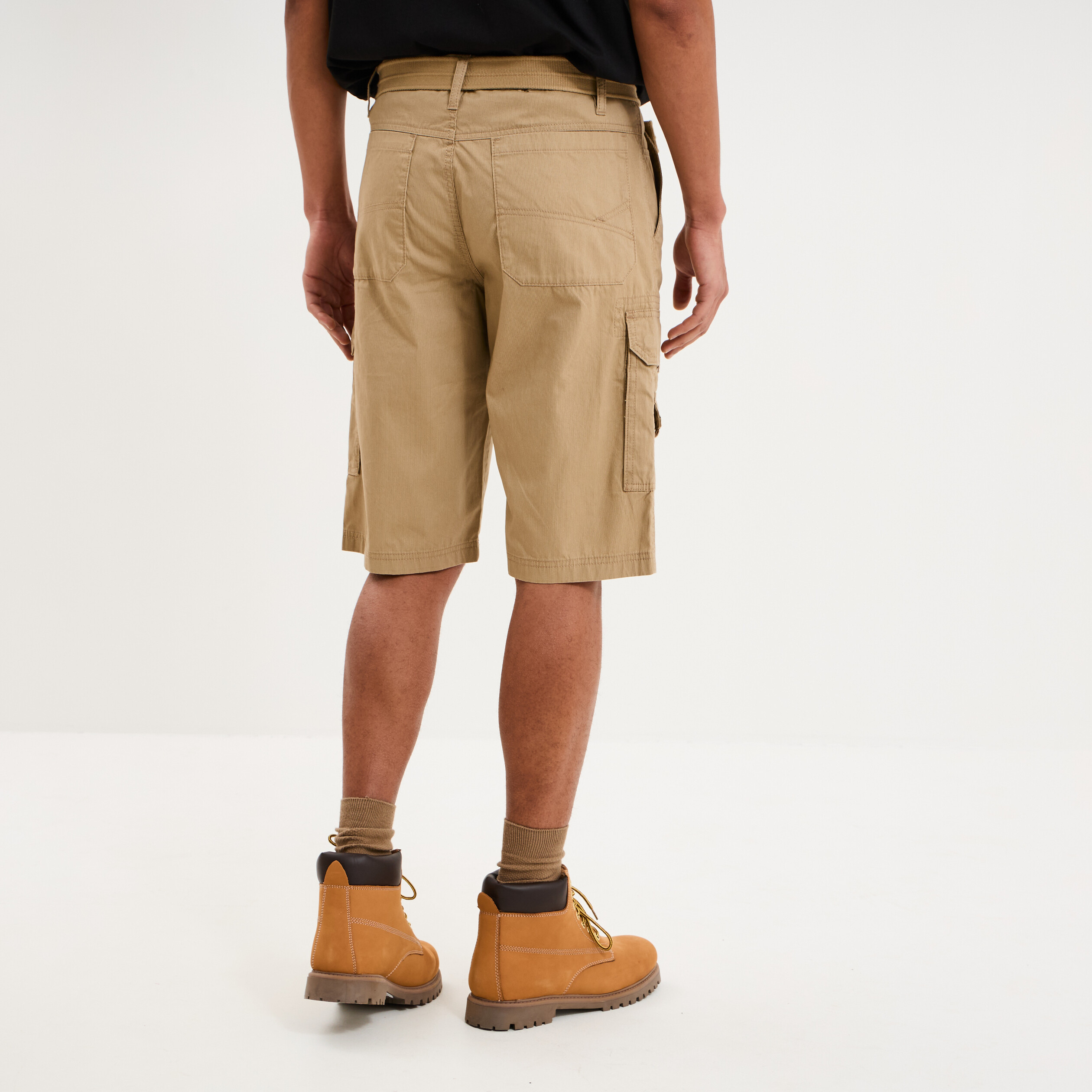 bermuda-cargo-c-tel-coton-ceintur-beige-homme-la-halle