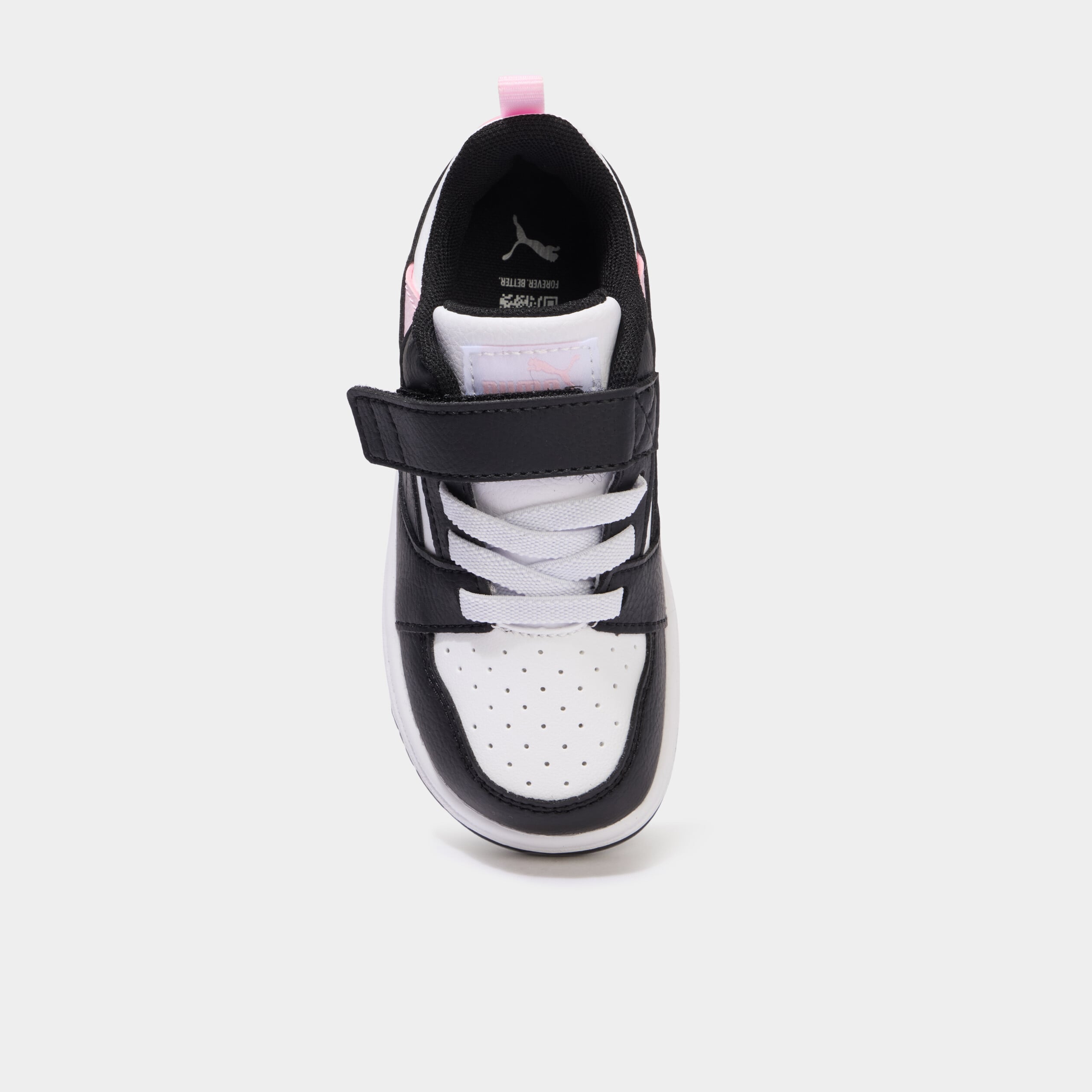 Sneakers &agrave; lacets Puma Rebound V6 noir fille