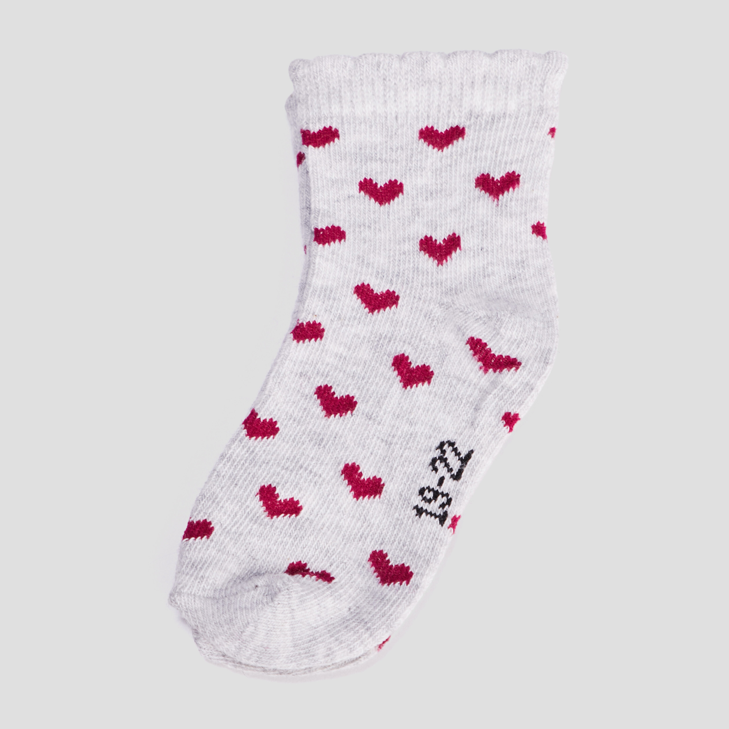 Lot 5 paires chaussettes rose bébé fille