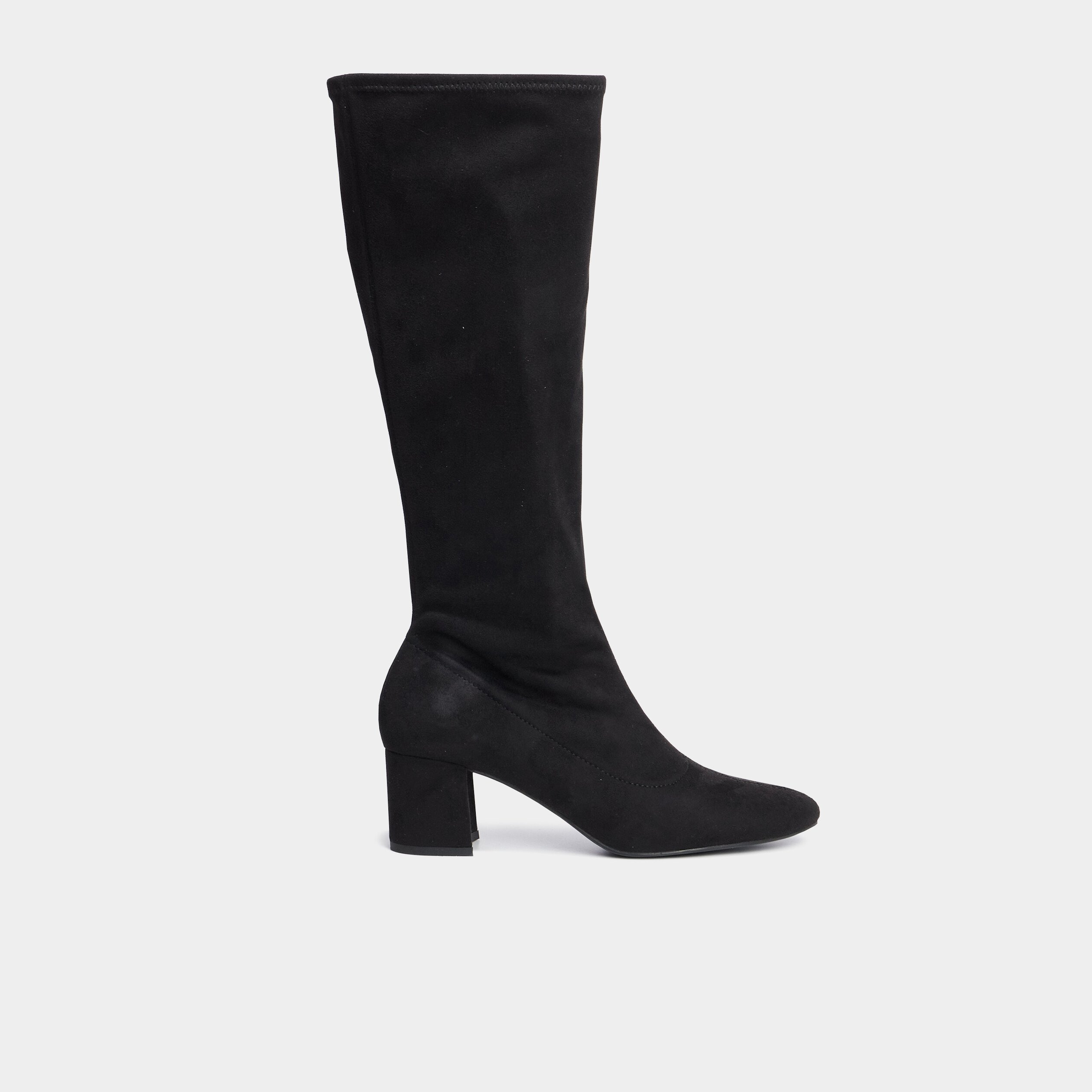 bottes a talons noir femme Bottes à talons noir femme