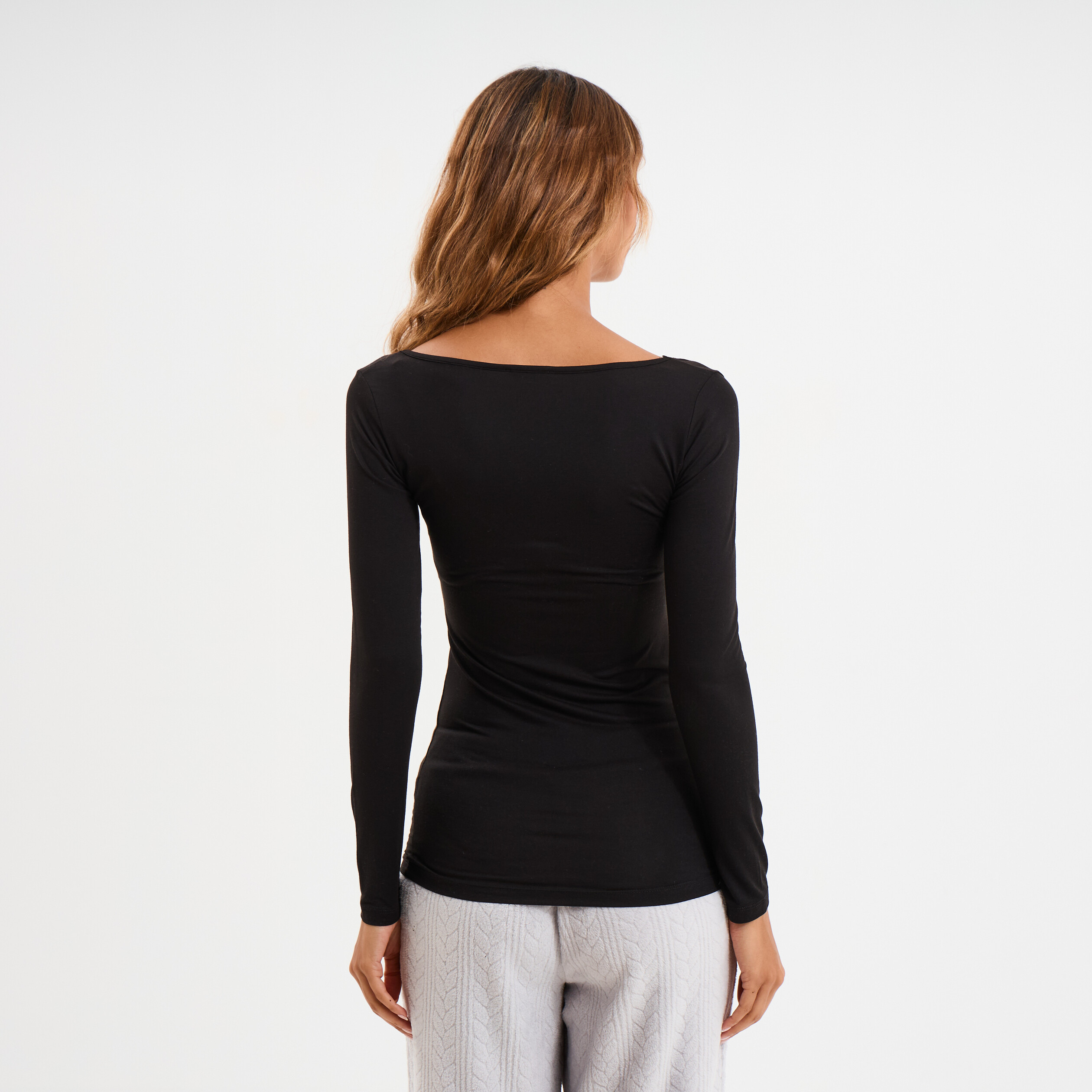 Essentials T-Shirt Thermique Manches Longues Fille - Lot De T-Shirts Coton Confortables