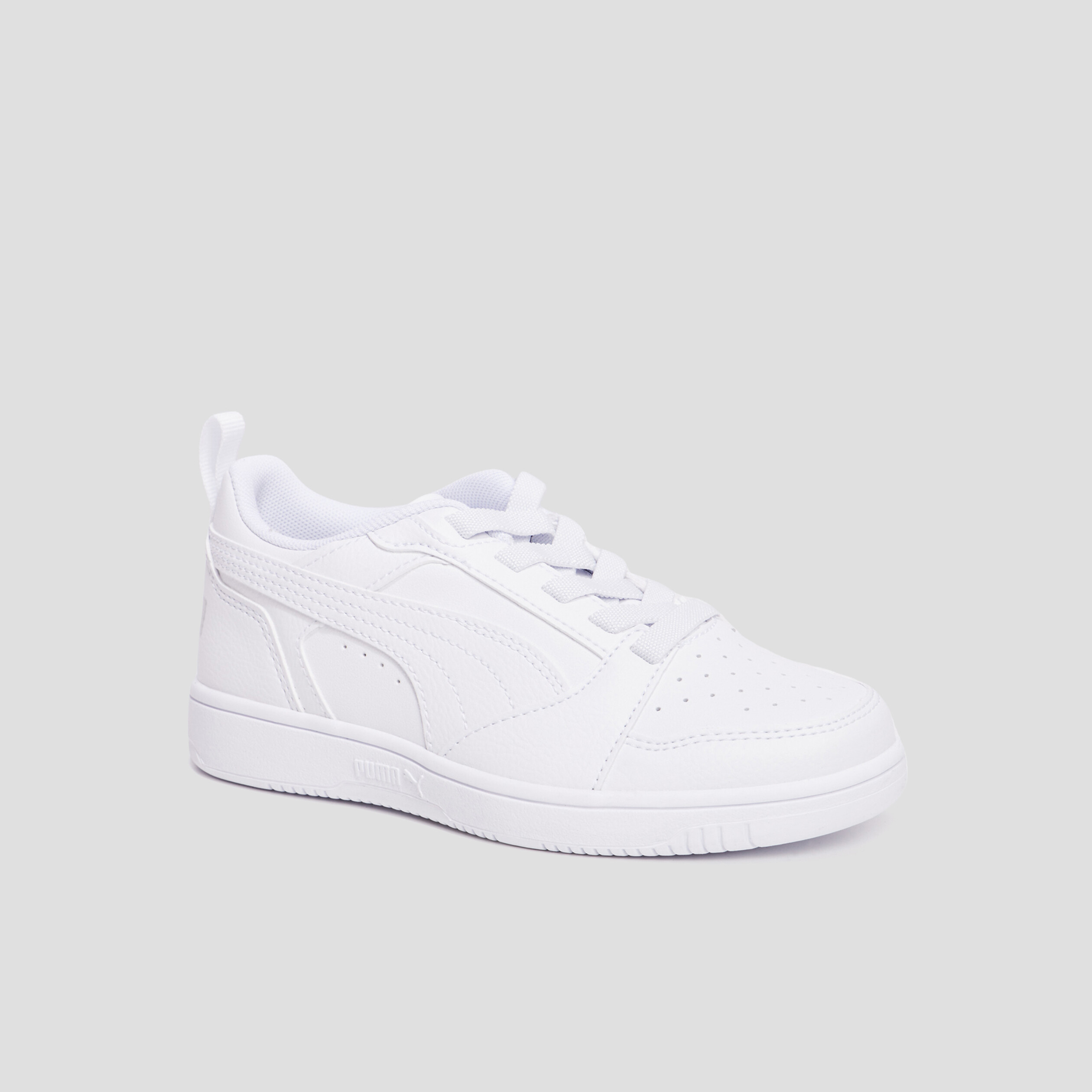 tennis basses a lacets puma joy blanc fille Tennis basses à lacets Puma Joy blanc fille