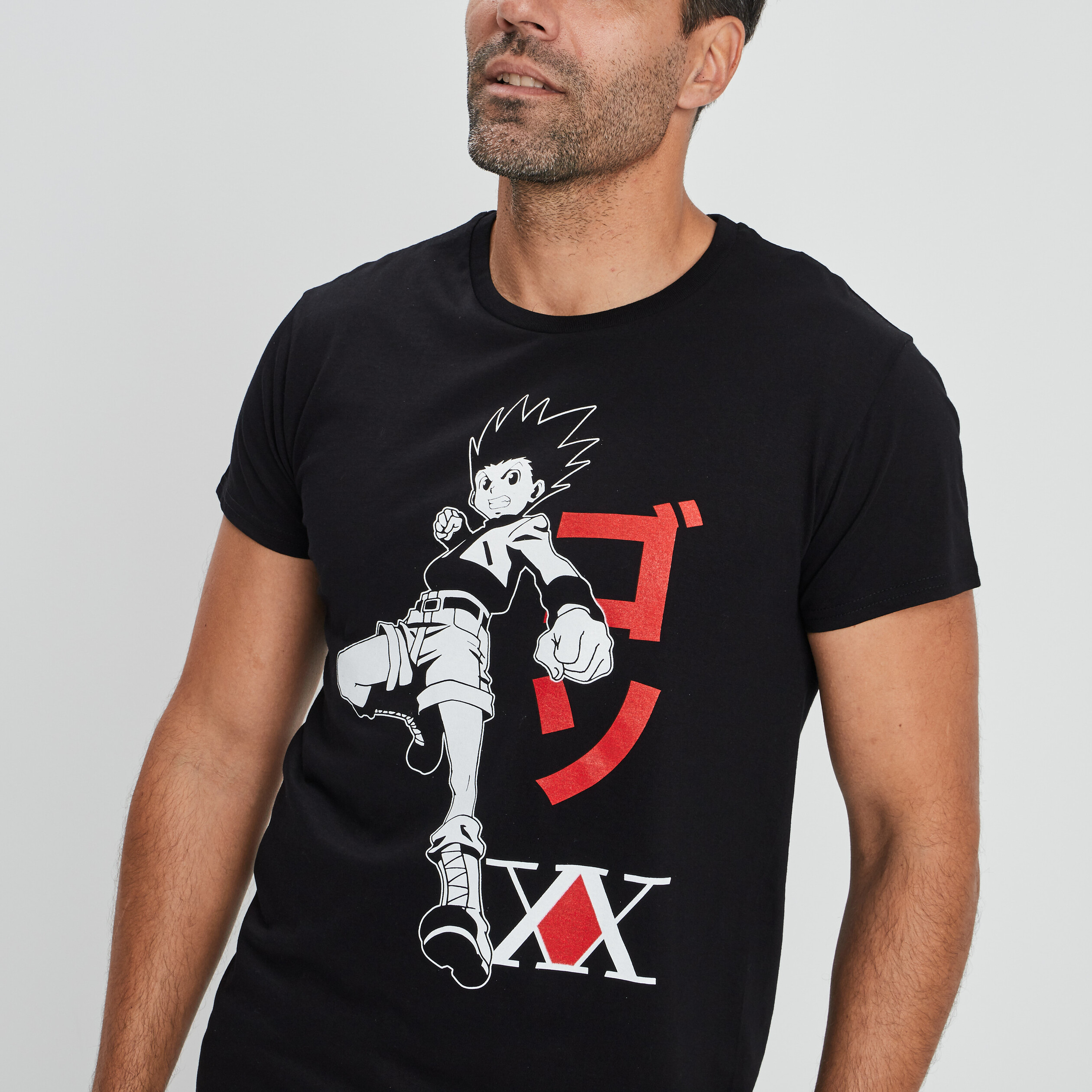 t shirt hunter x hunter noir homme T-shirt Hunter X Hunter noir homme