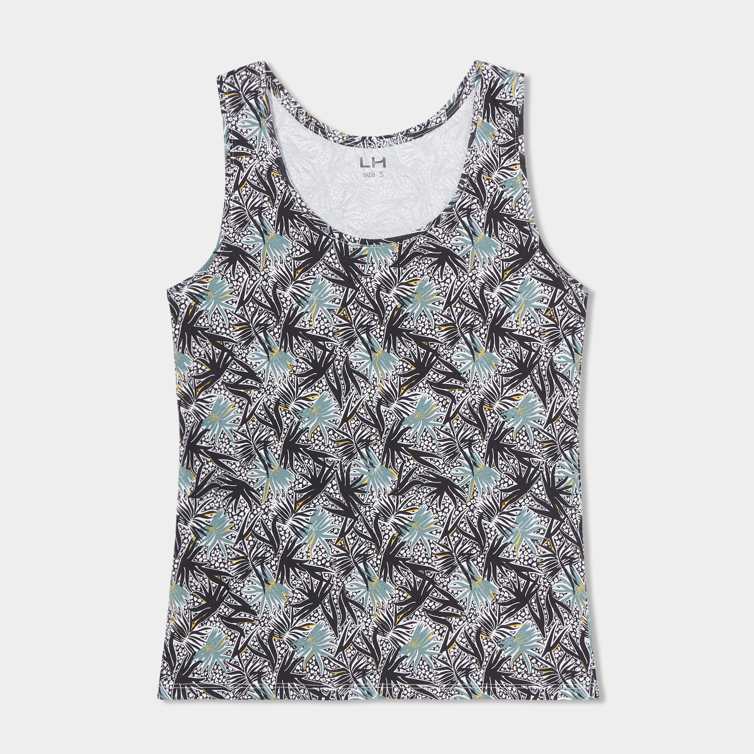 debardeur coton bretelles larges noir femme Débardeur coton bretelles larges noir femme