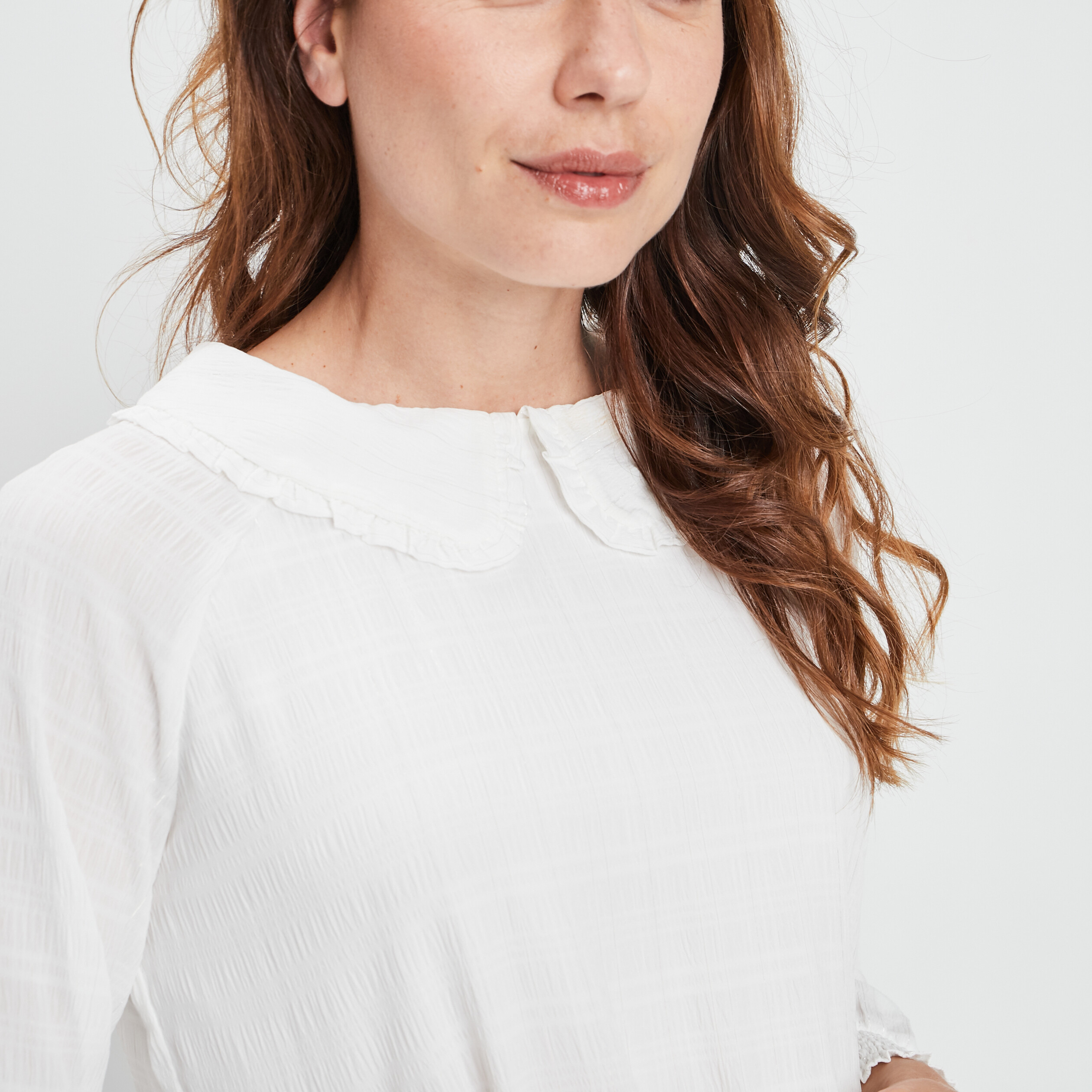 Blouse col online claudine femme