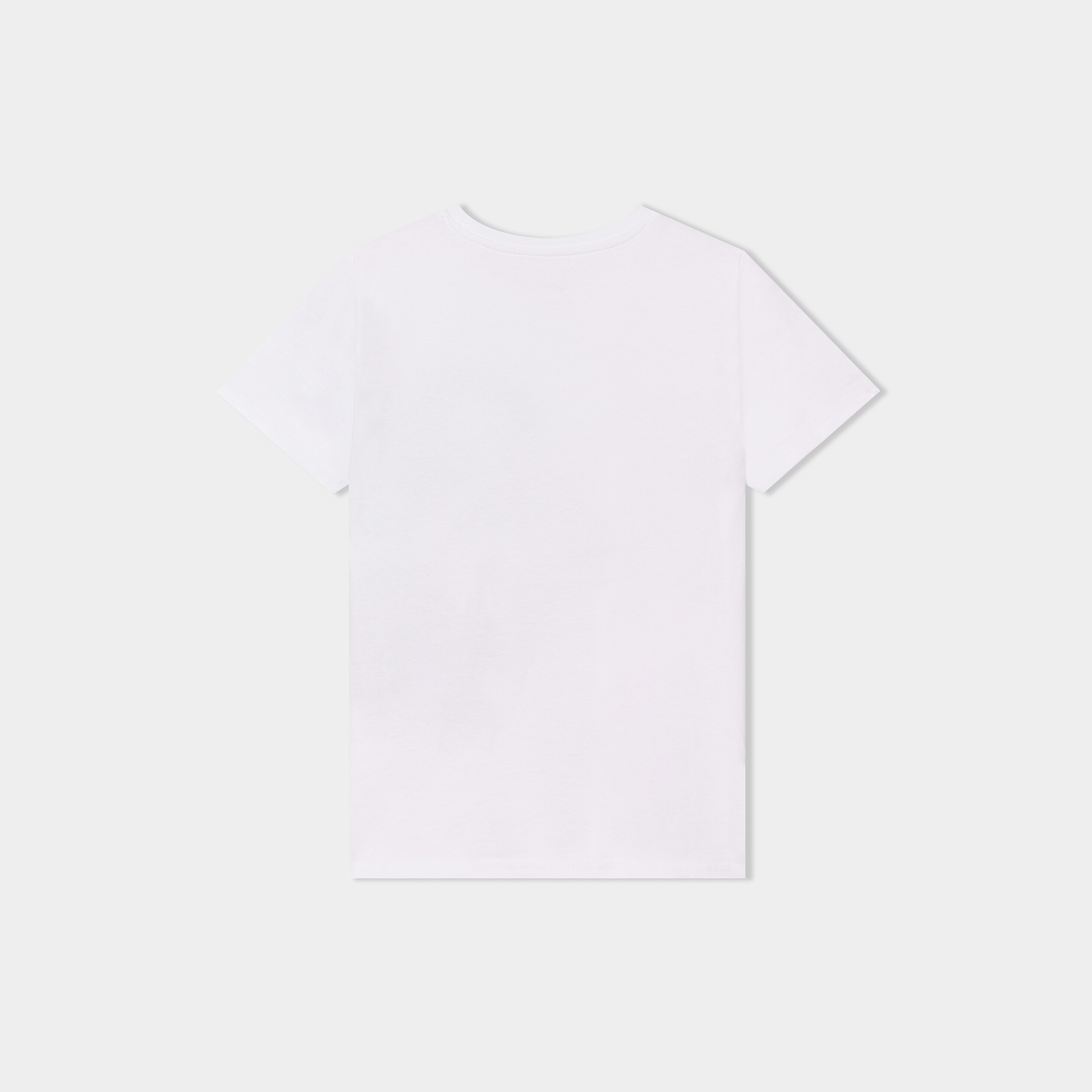 t shirt manches courtes blanc garcon T-shirt manches courtes blanc garçon
