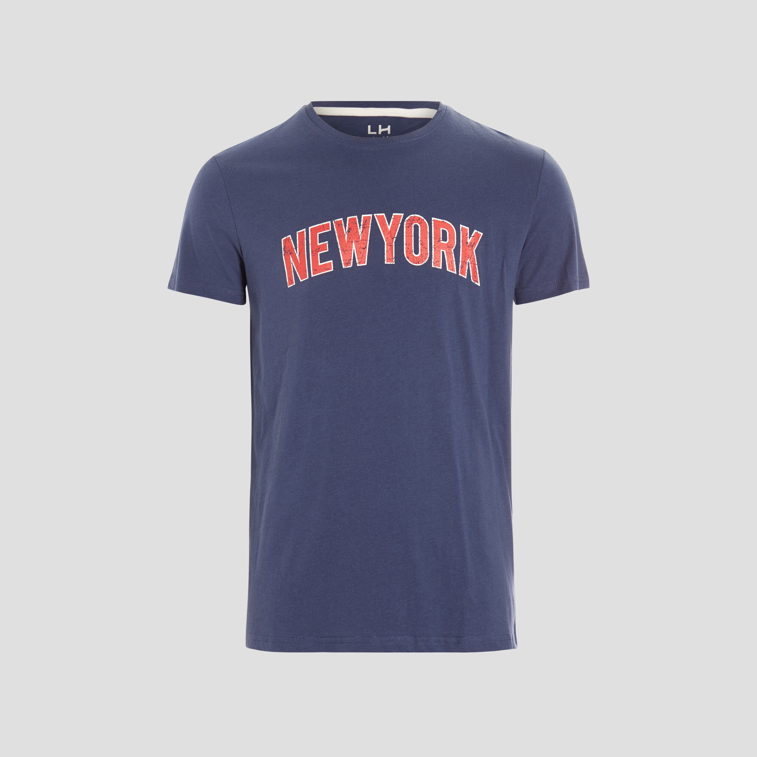 T-shirt manches courtes bleu homme