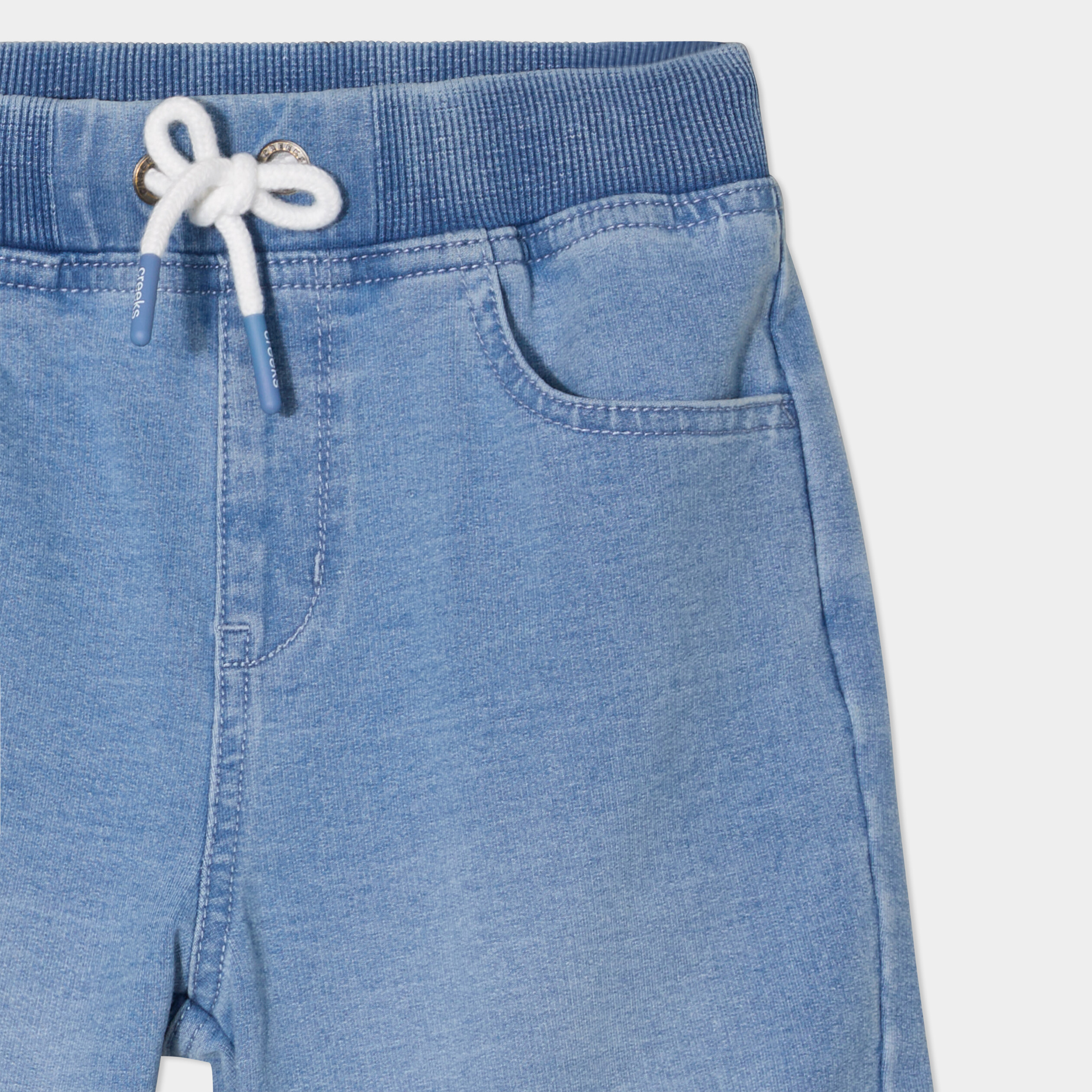 Short en jean coton denim double stone gar&ccedil;on