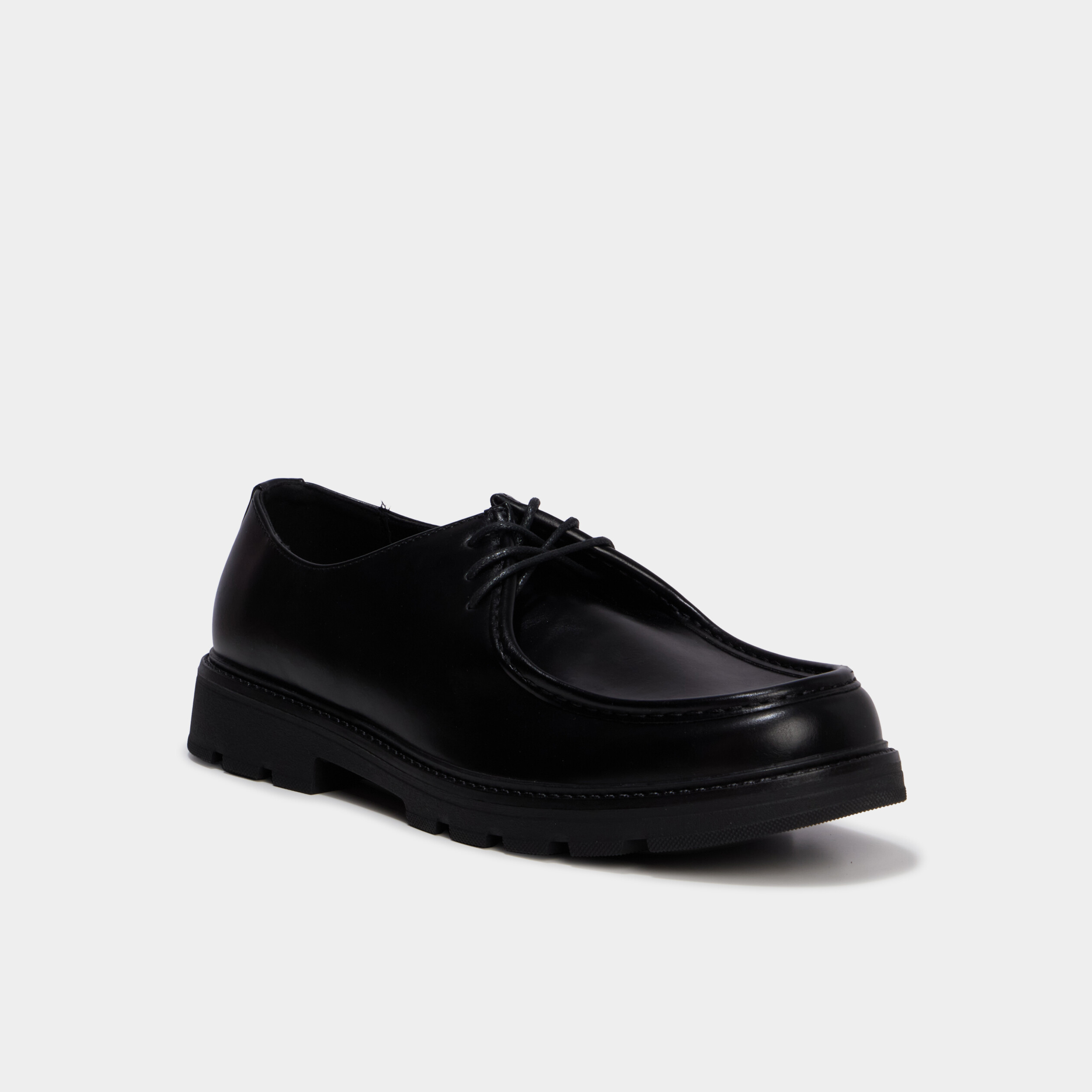 Derbies crant&eacute;es noir homme