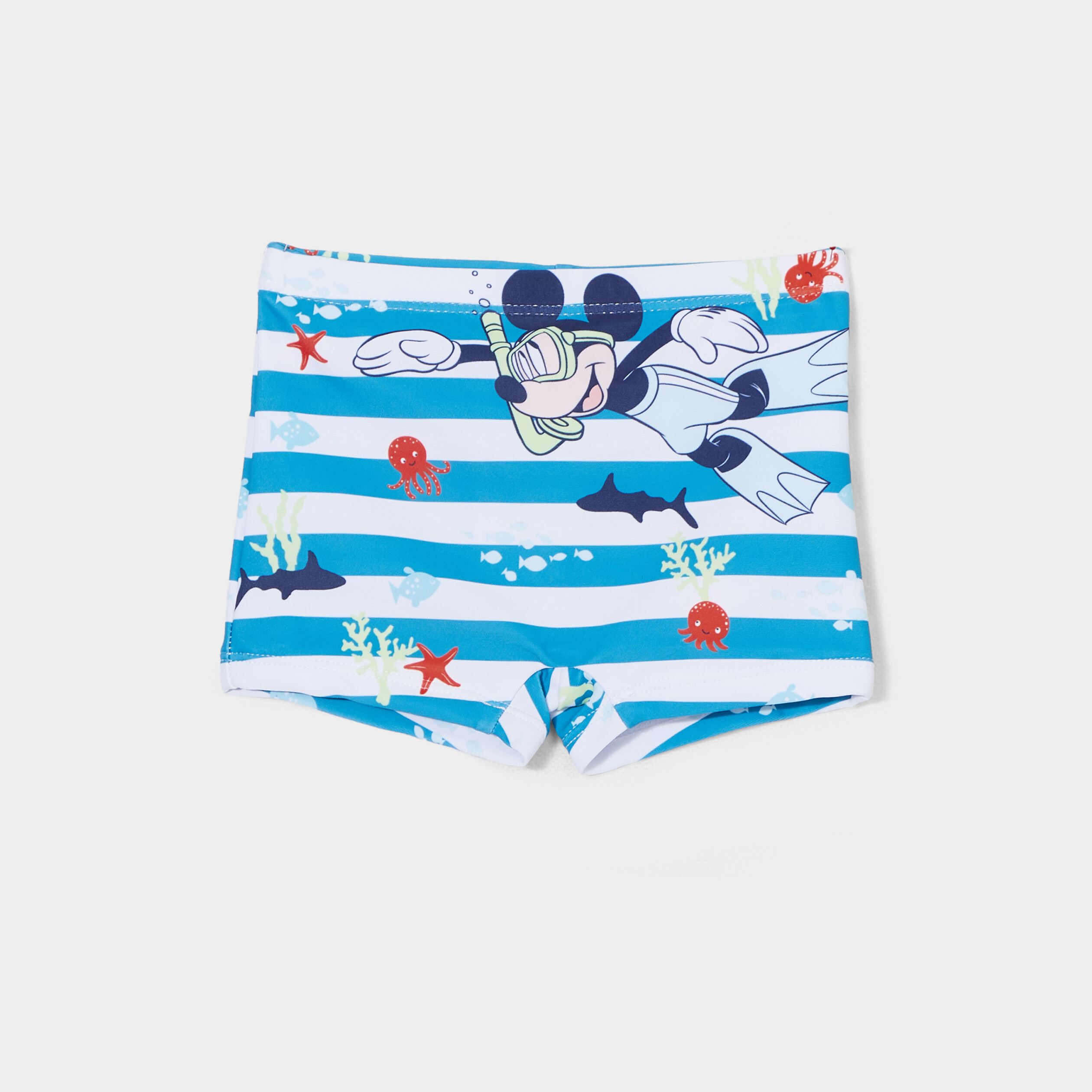 boxer de bain mickey bleu bebeg Boxer de bain Mickey bleu bébé garçon
