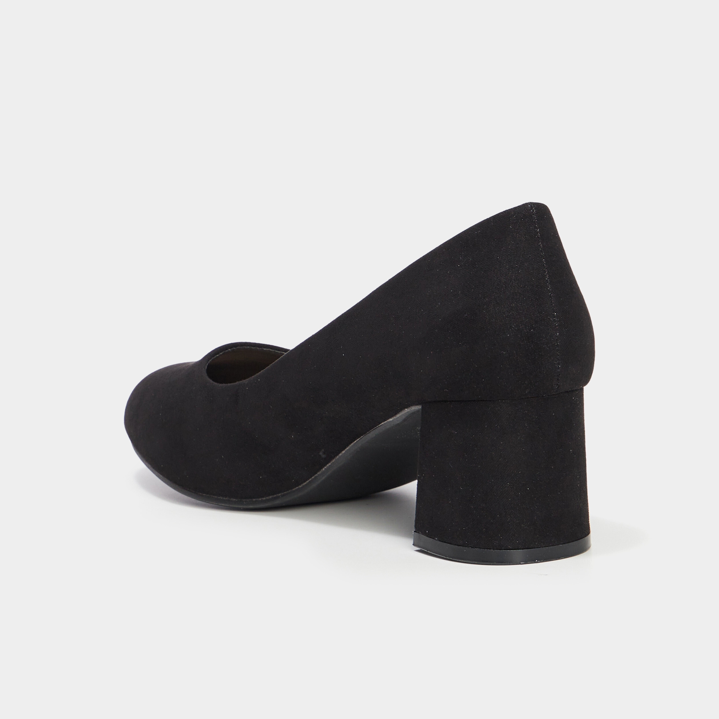Escarpins &agrave; talons noir femme