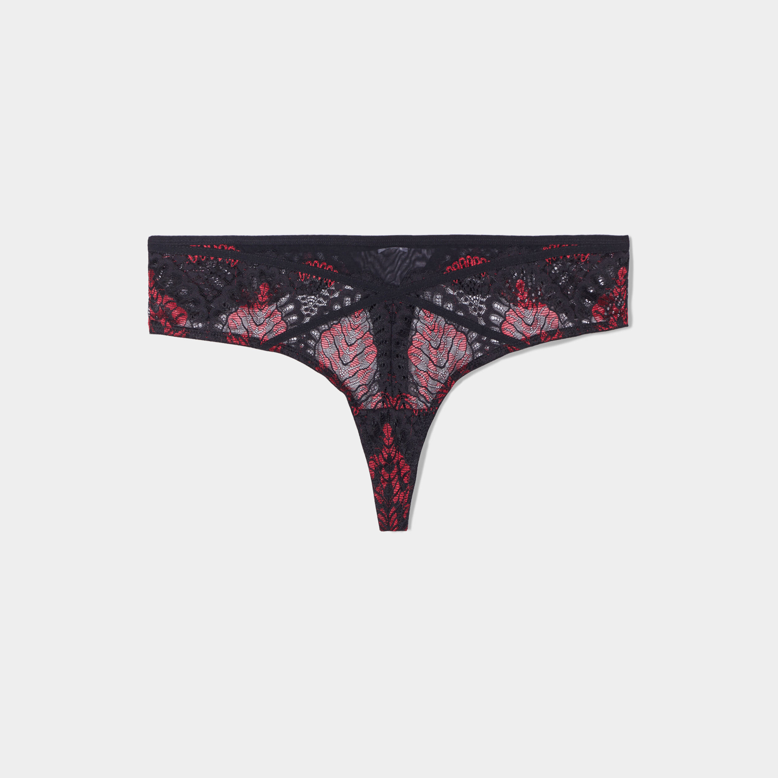 string dentelle rose framboise femmegt String dentelle rose framboise femme grande taille