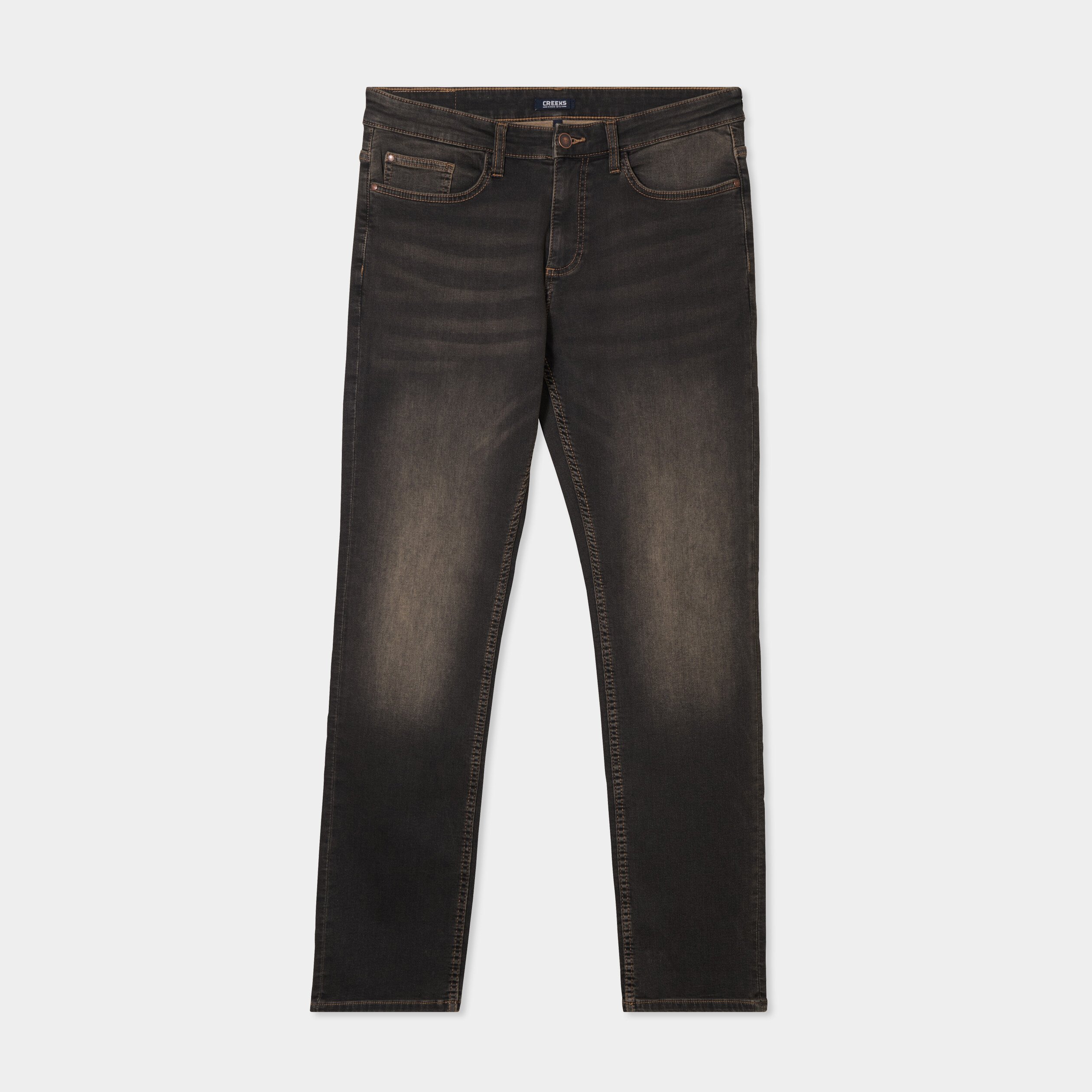 jean stretch coupe regular denim noir homme Jean stretch coupe regular denim noir homme