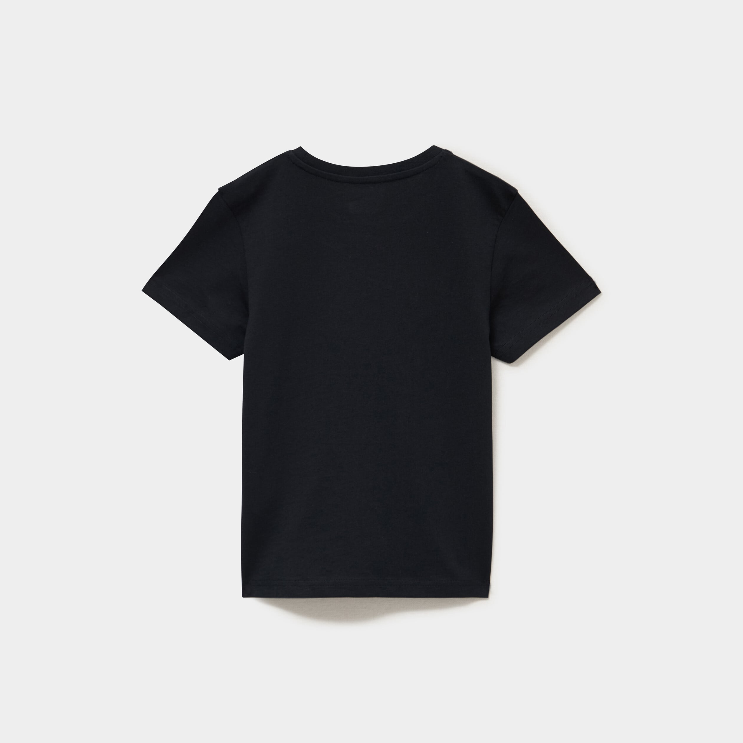 T-shirt manches courtes coton Kappa noir gar&ccedil;on