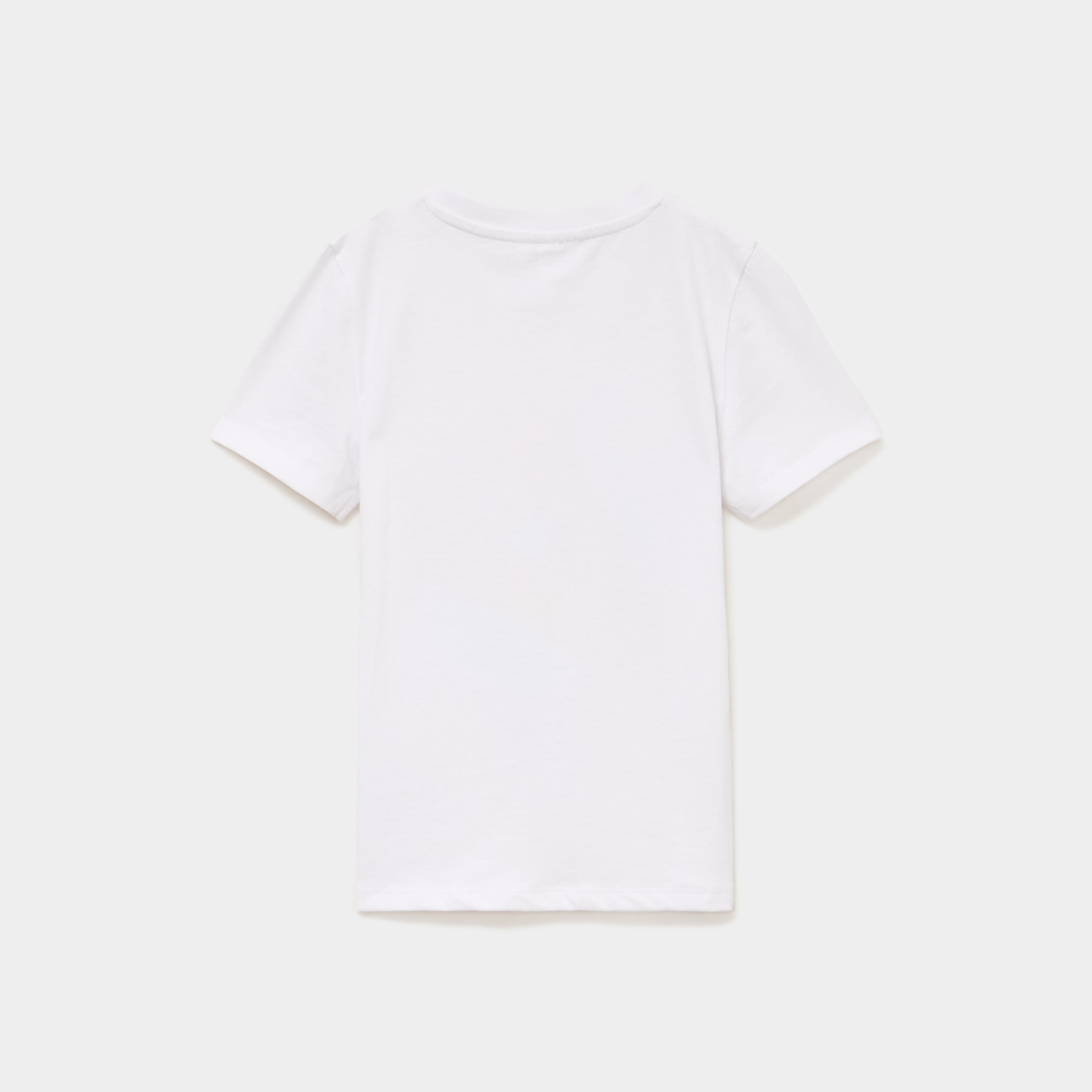 T-shirt manches courtes coton Bluey blanc gar&ccedil;on
