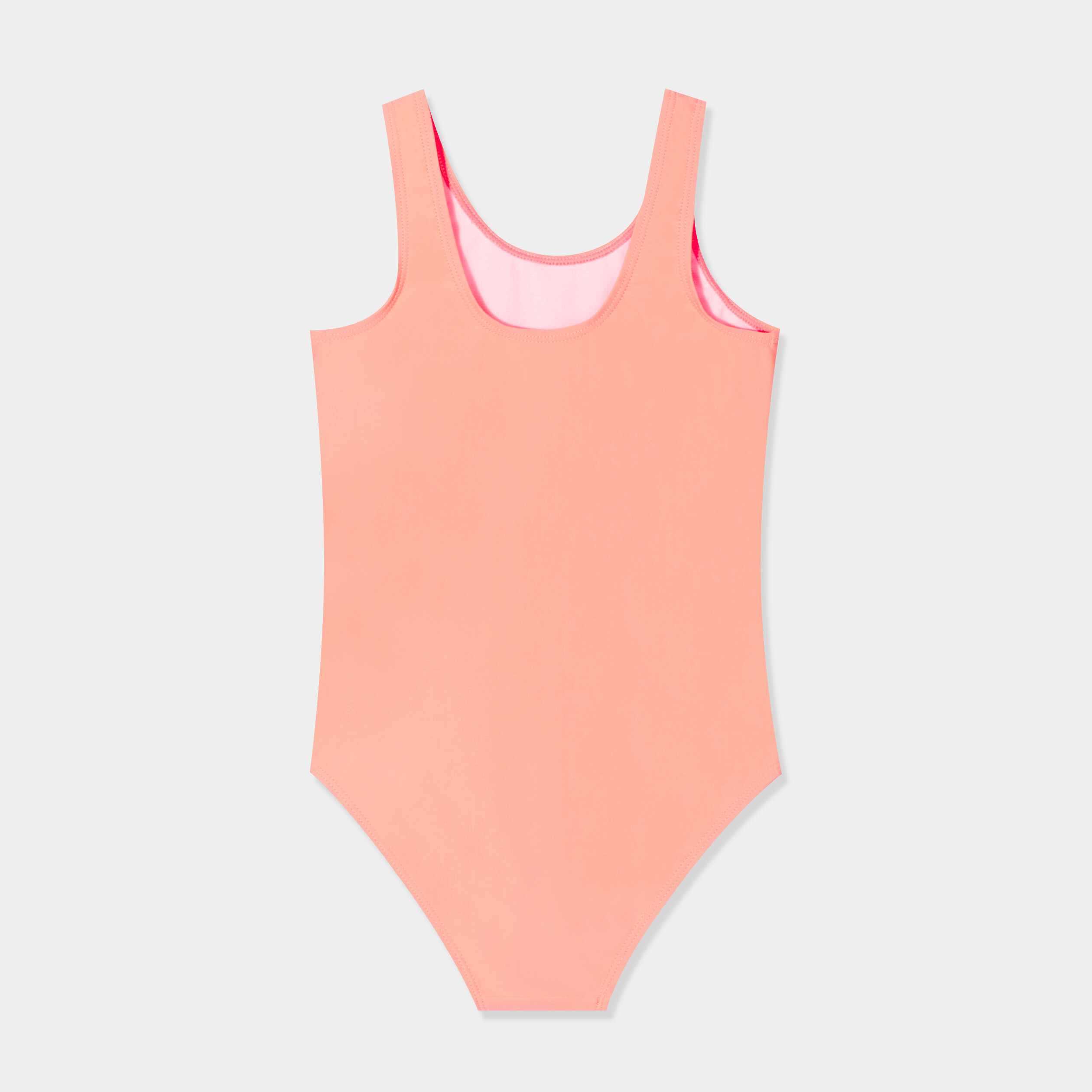 maillot de bain 1 piece a sequins orange corail fille Maillot de bain 1 pièce à sequins orange corail fille
